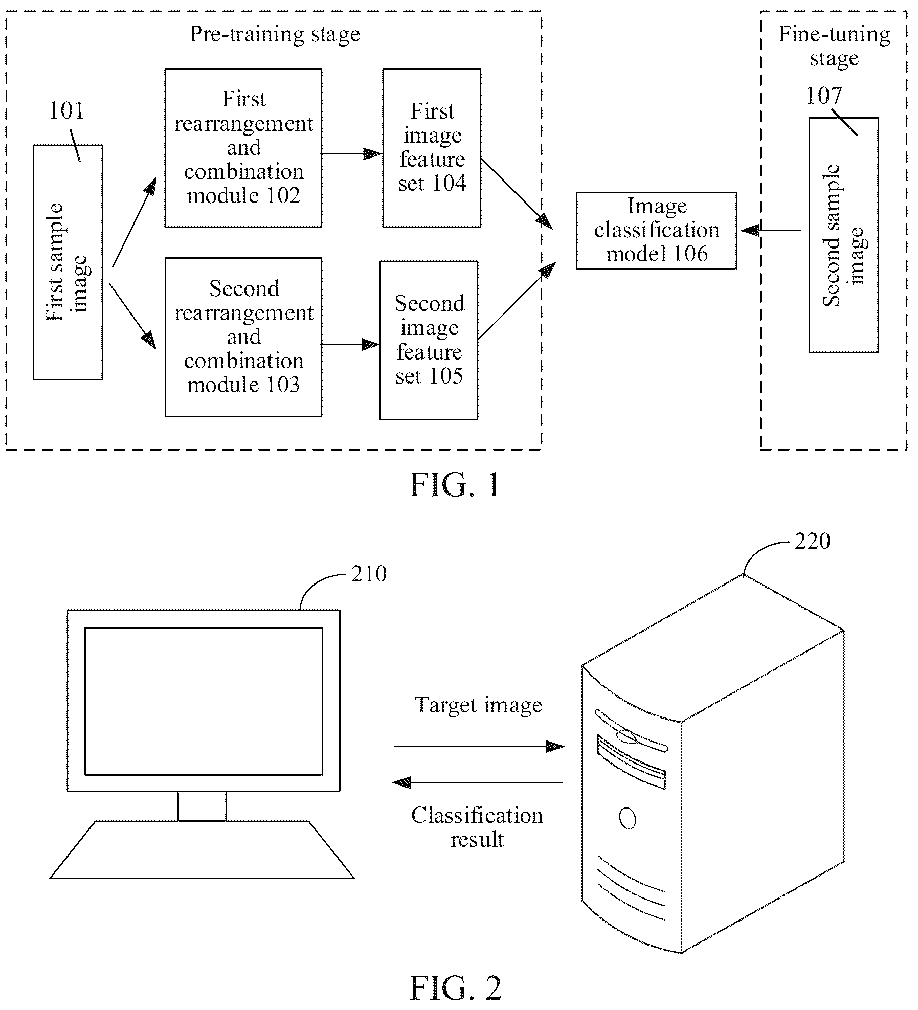 Patent US12322157 Figure 1 – Image classification method and apparatus, device, storage medium, and program product