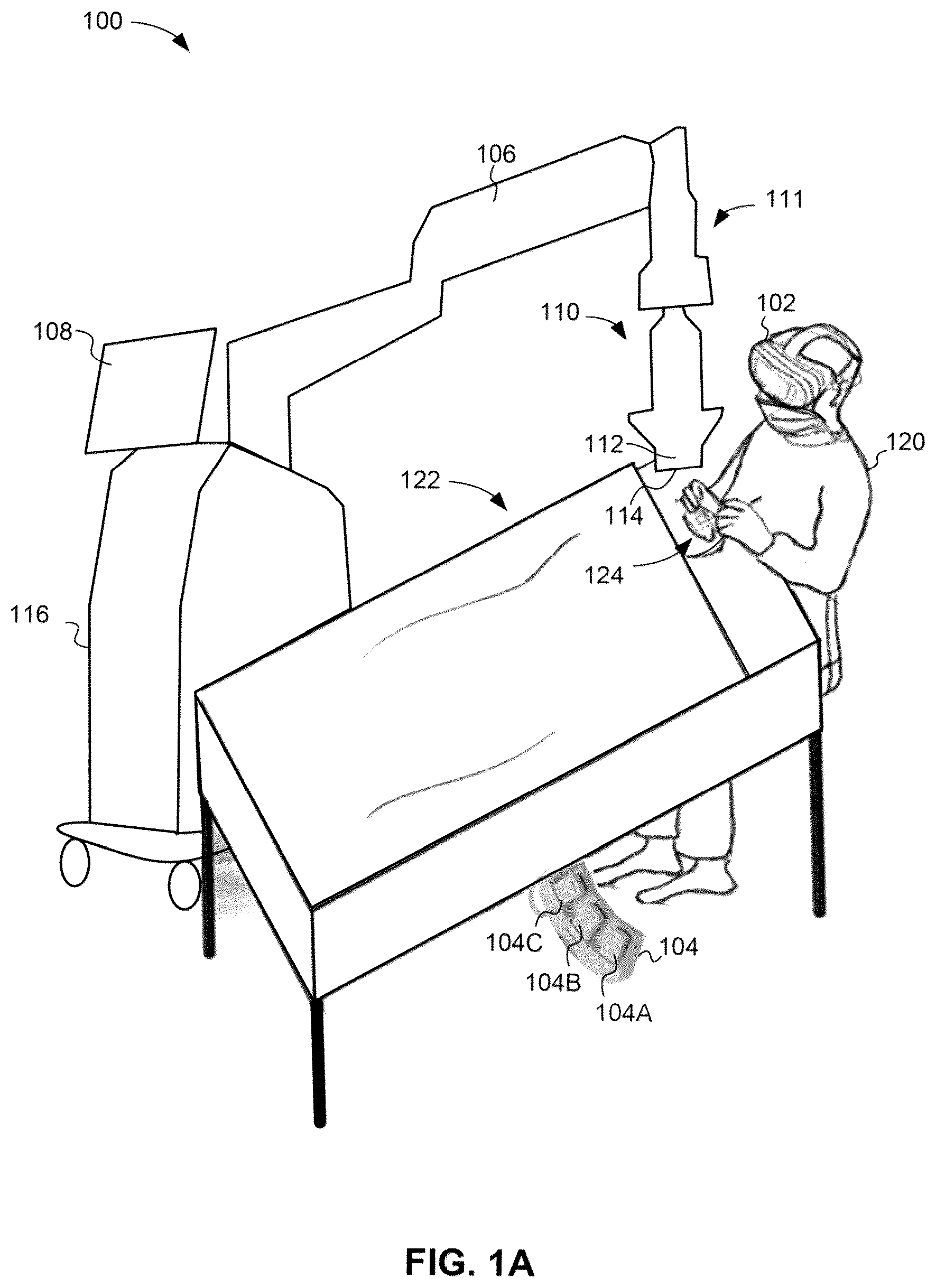 Patent US12322164 — UI for head mounted display system — Figure 1