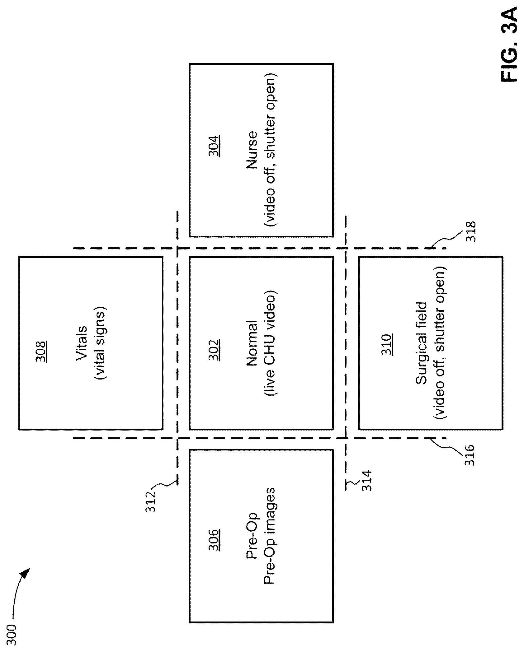 Patent US12322164 Figure 8 – UI for head mounted display system