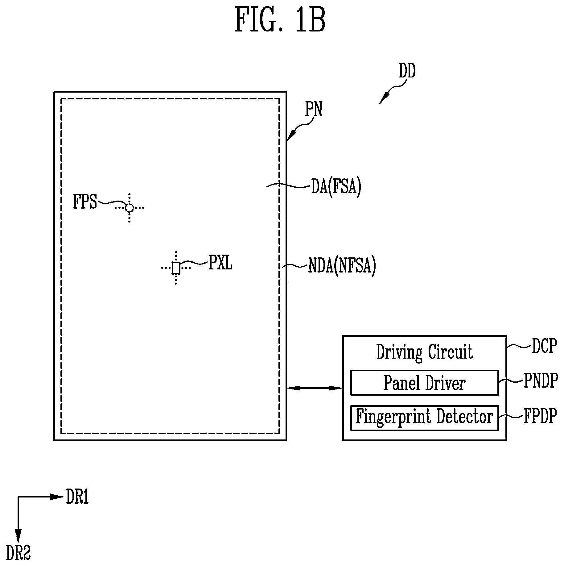 Patent US12322171 Figure 2 – Display device and driving method thereof