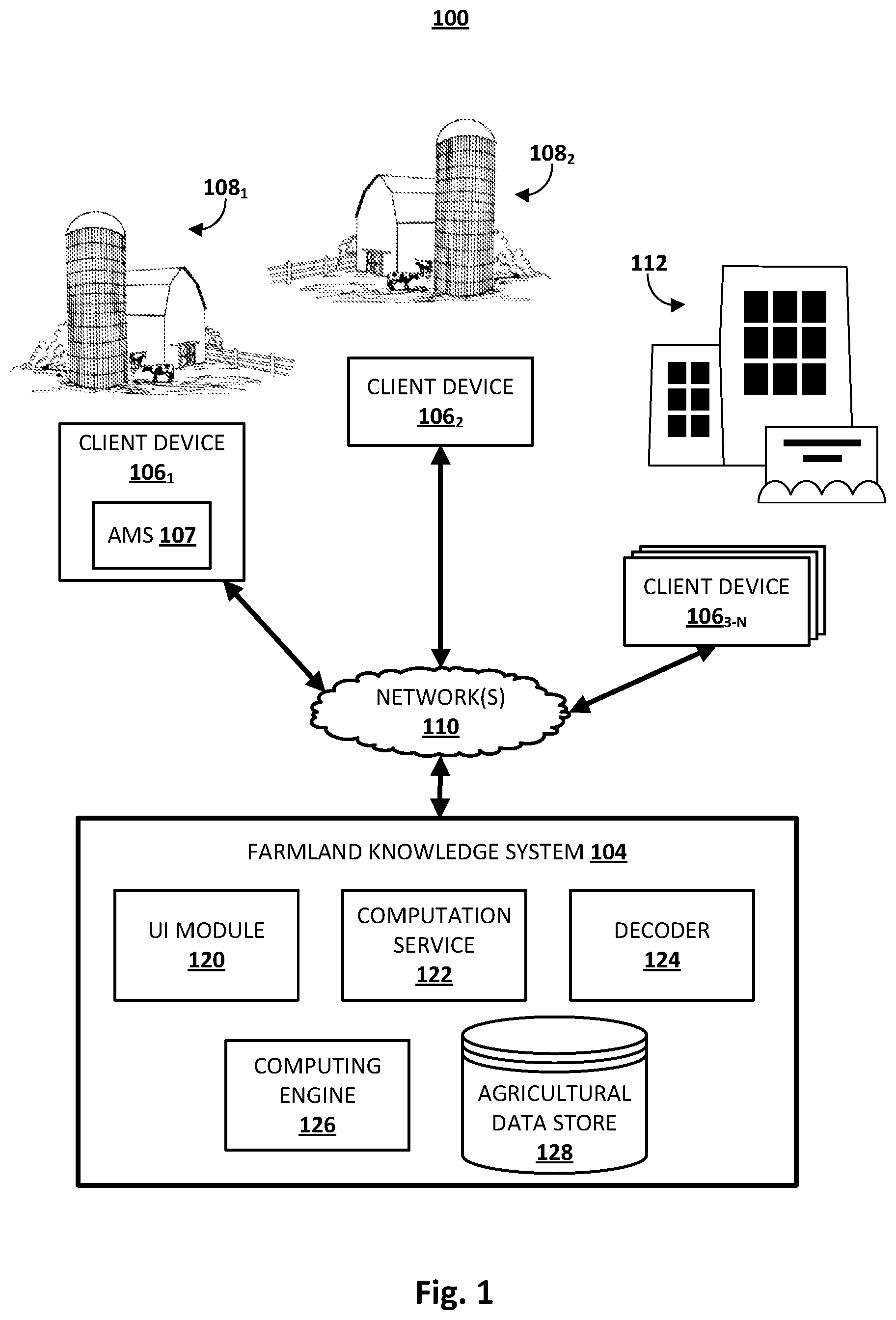 Patent US12322174 Figure 1 – Interactive user interface for feature engineering and data processing on geospatial maps