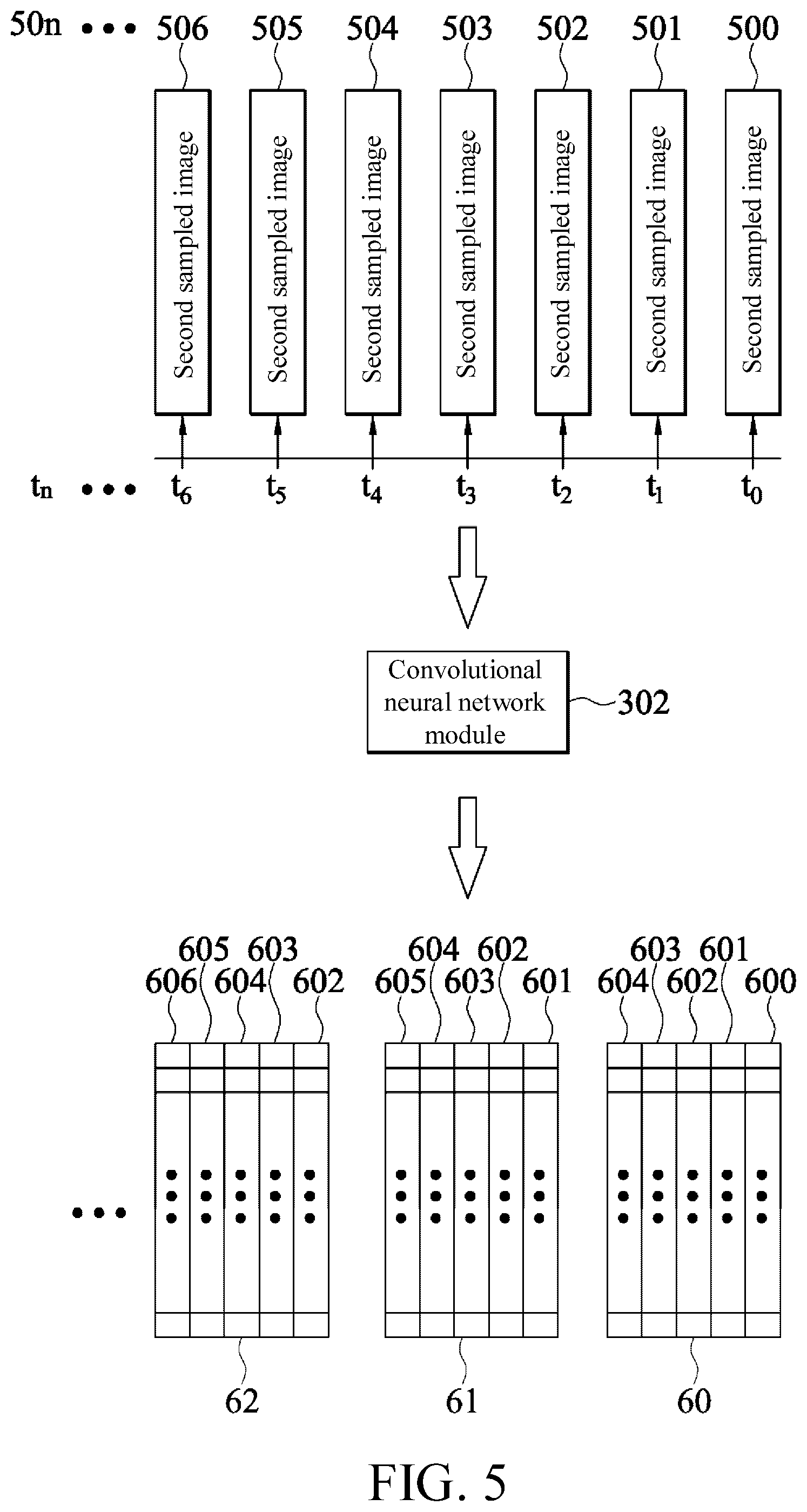 Patent US12322176 Figure 5 – Video classification system, video classification method, and neural network training system