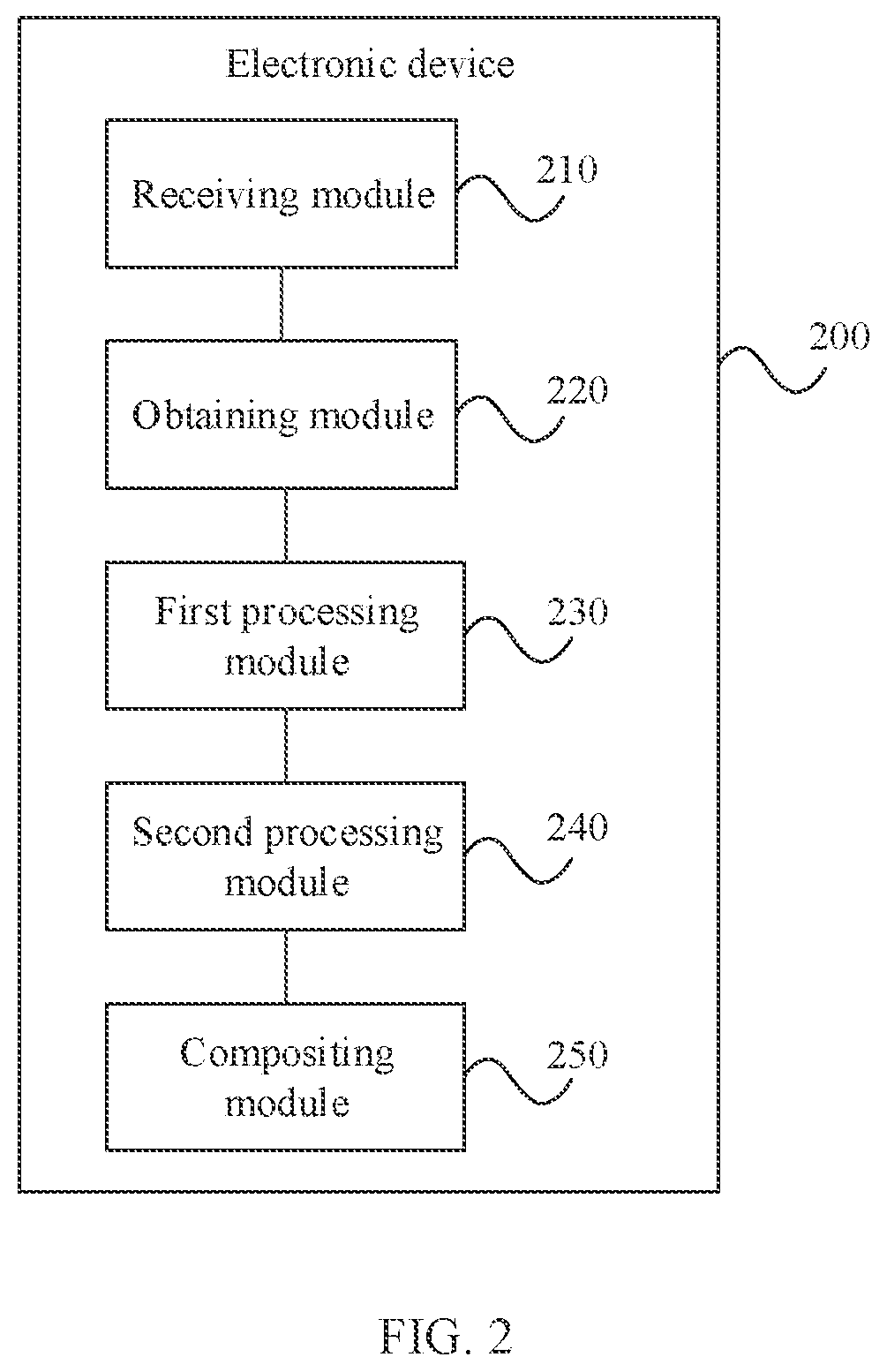Patent US12322180 Figure 2 – Image shooting method and electronic device for video generation