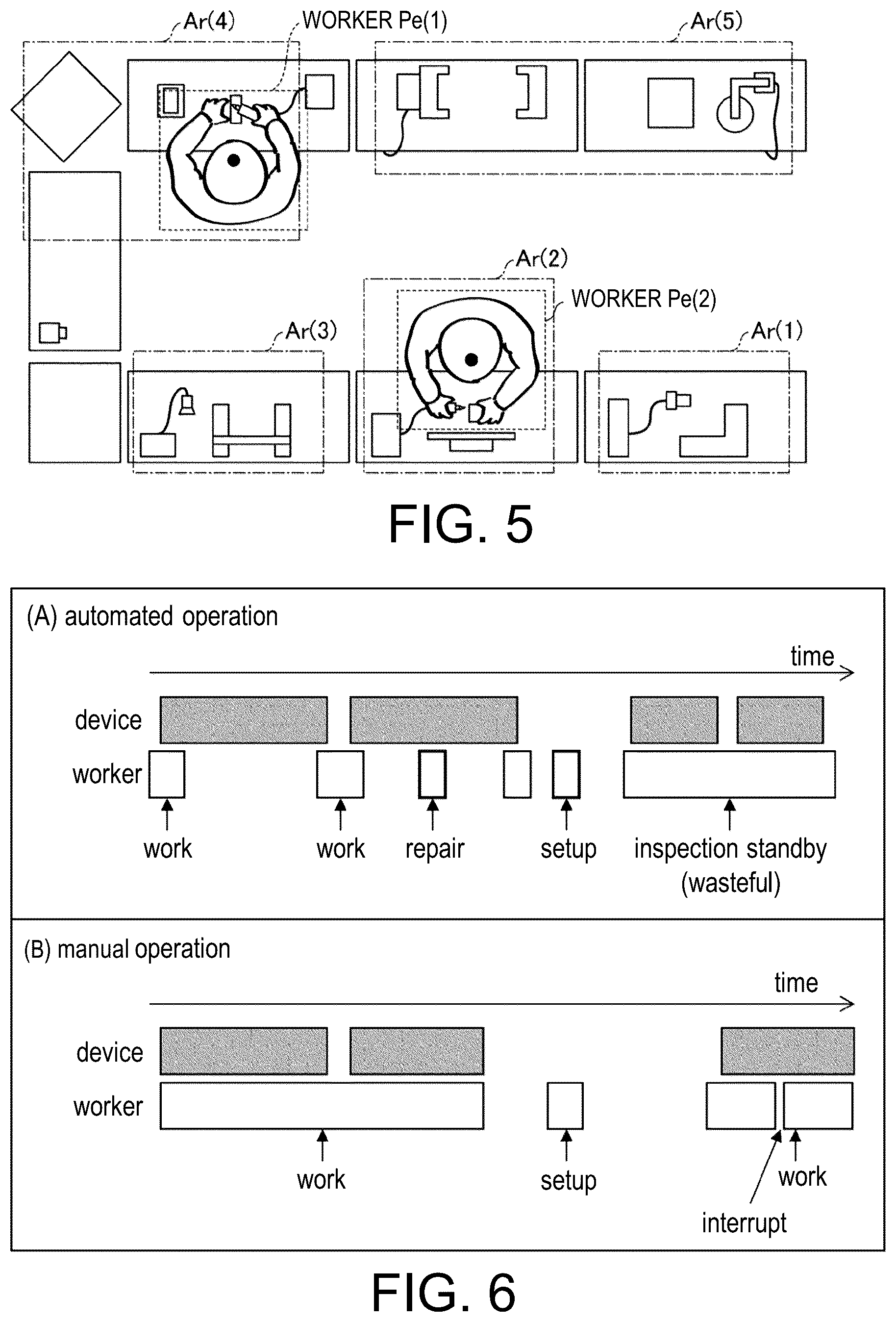 Patent US12322183 Figure 5 – Information processing device for improving work process, information processing method, and recording medium