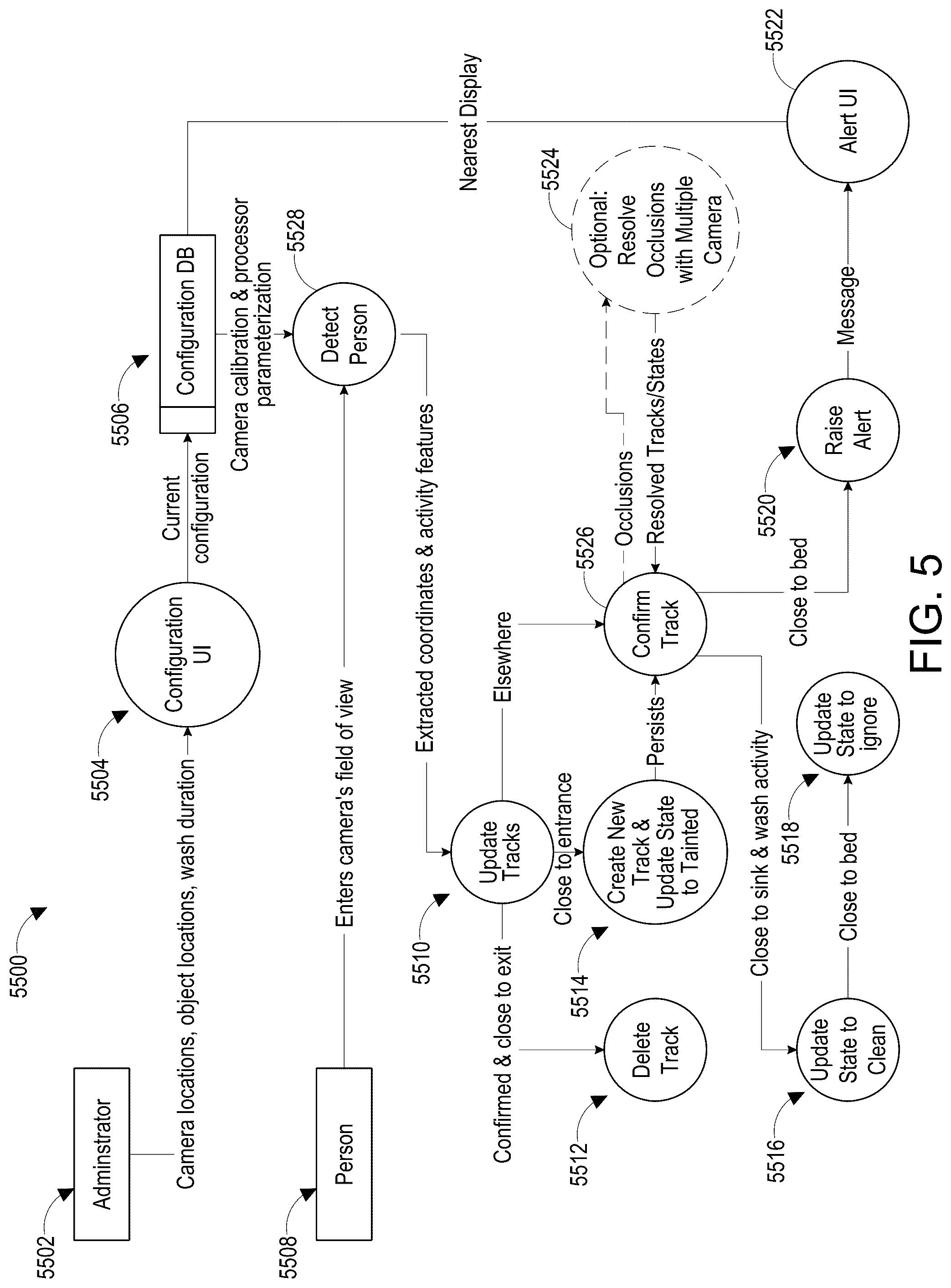 Patent US12322185 Figure 11 – System and method for monitoring clinical activities
