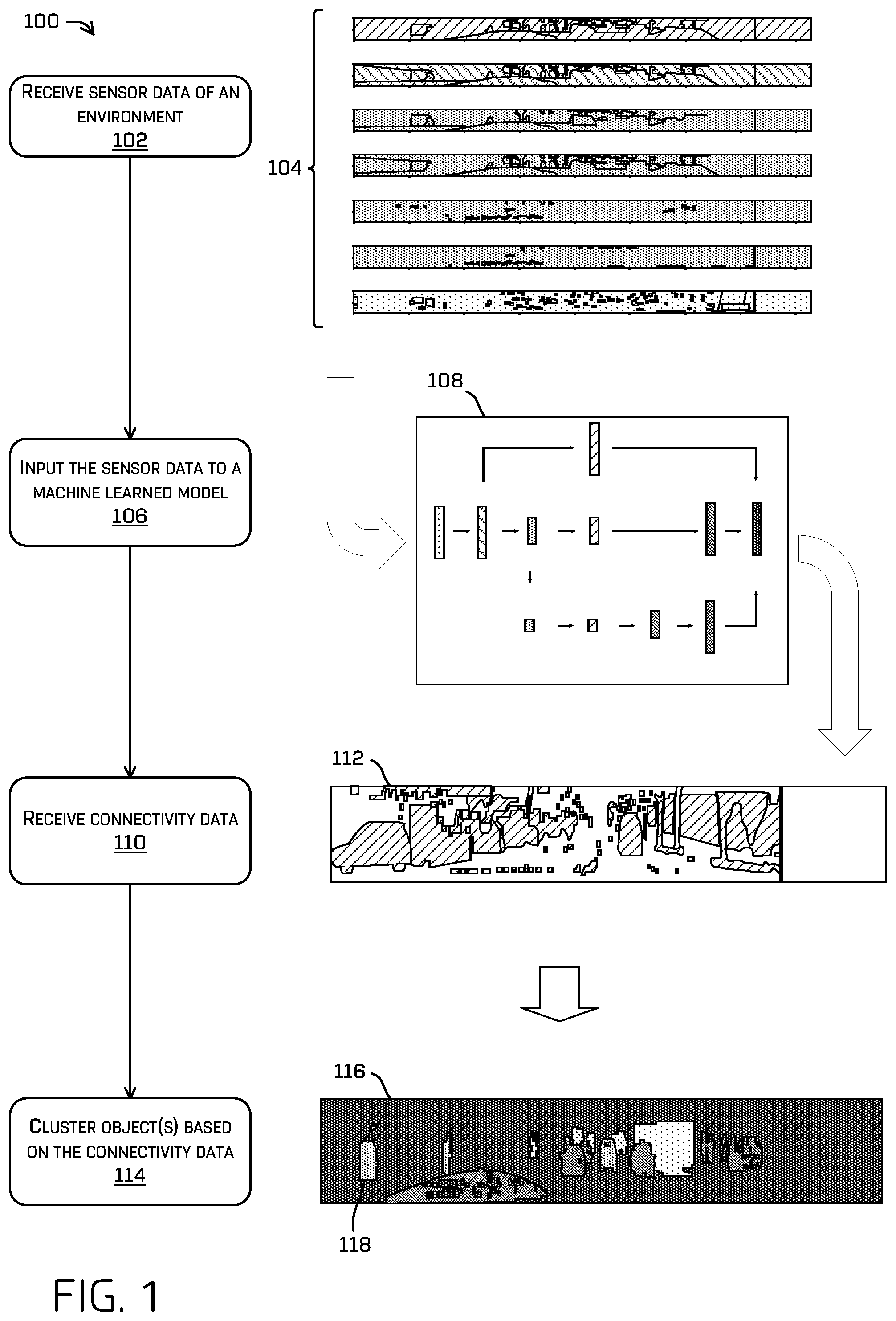 Patent US12322187 Figure 1 – Perception system velocity determination