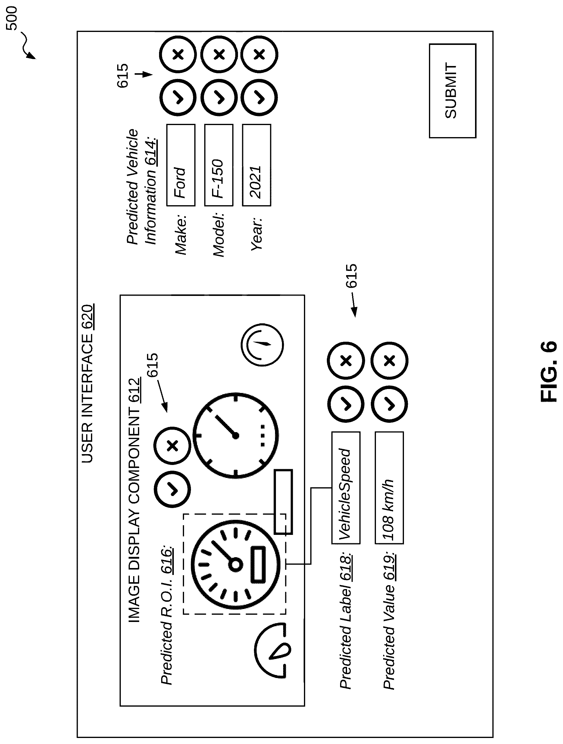 Patent US12322192 Figure 6 – Systems and methods for vehicle data collection by image analysis