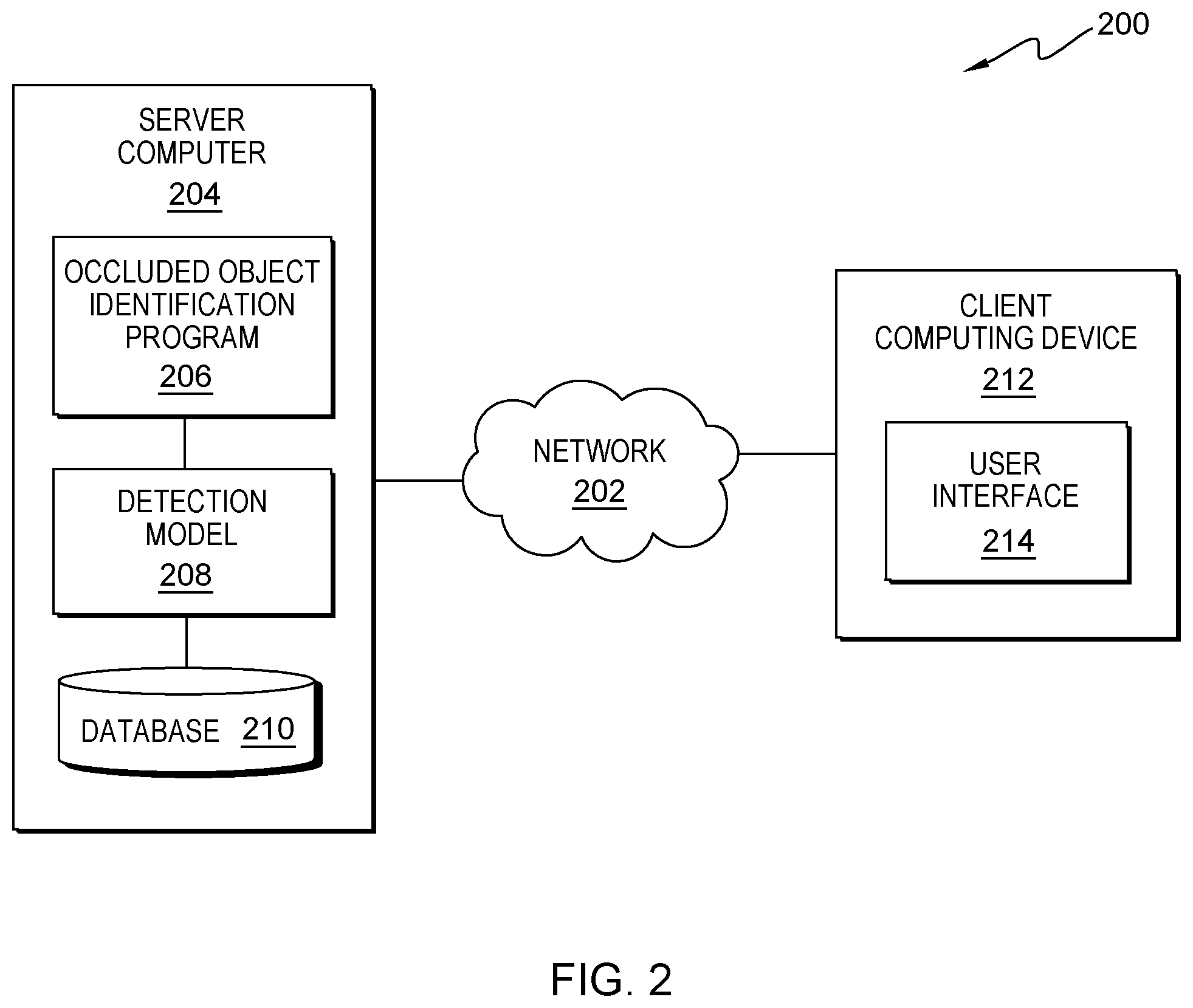 Patent US12322199 Figure 2 – Identifying occluded objects in engineering drawings