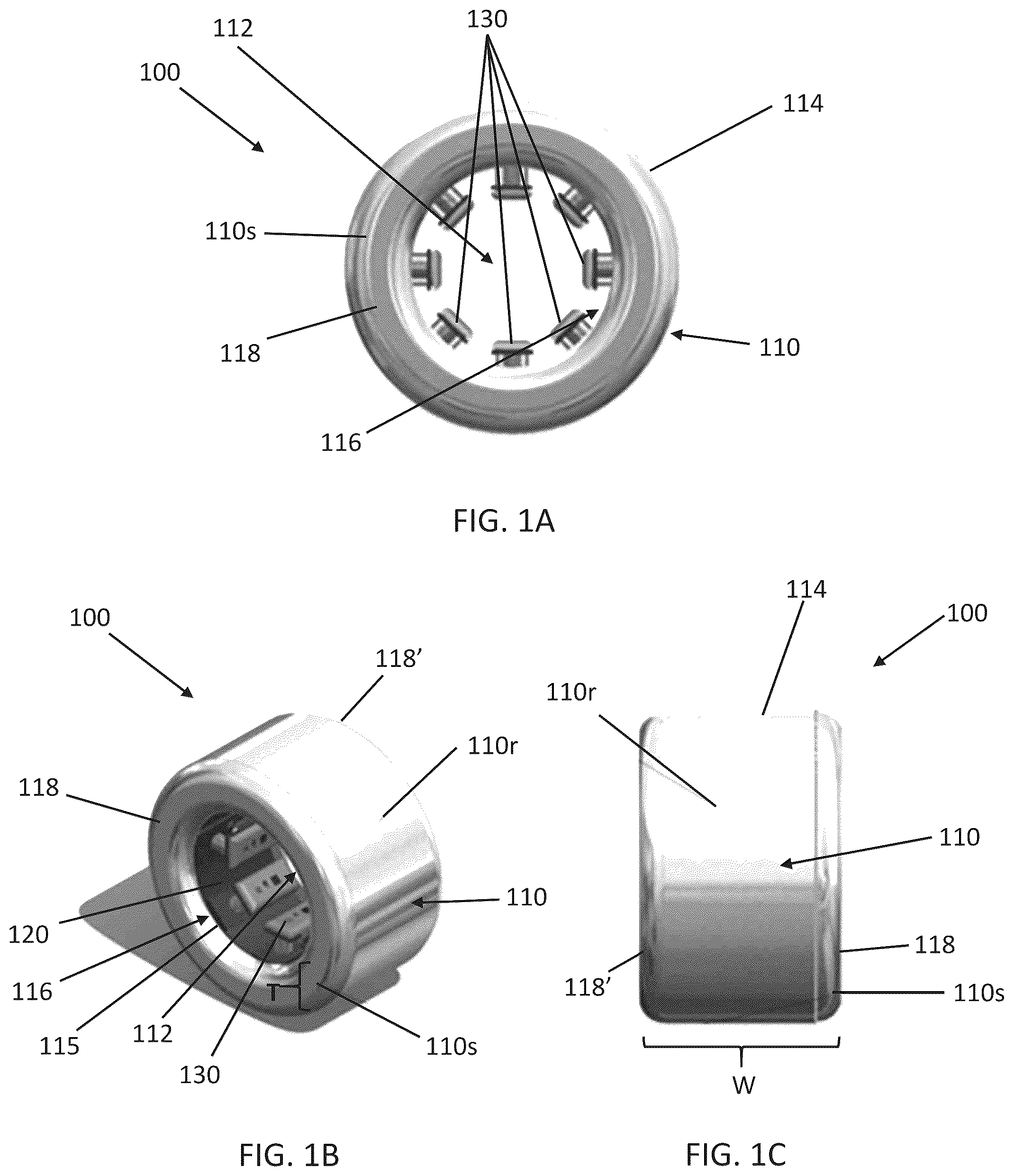 Patent US12322204 Figure 1 – Multispectral optical finger system for physiological measurements