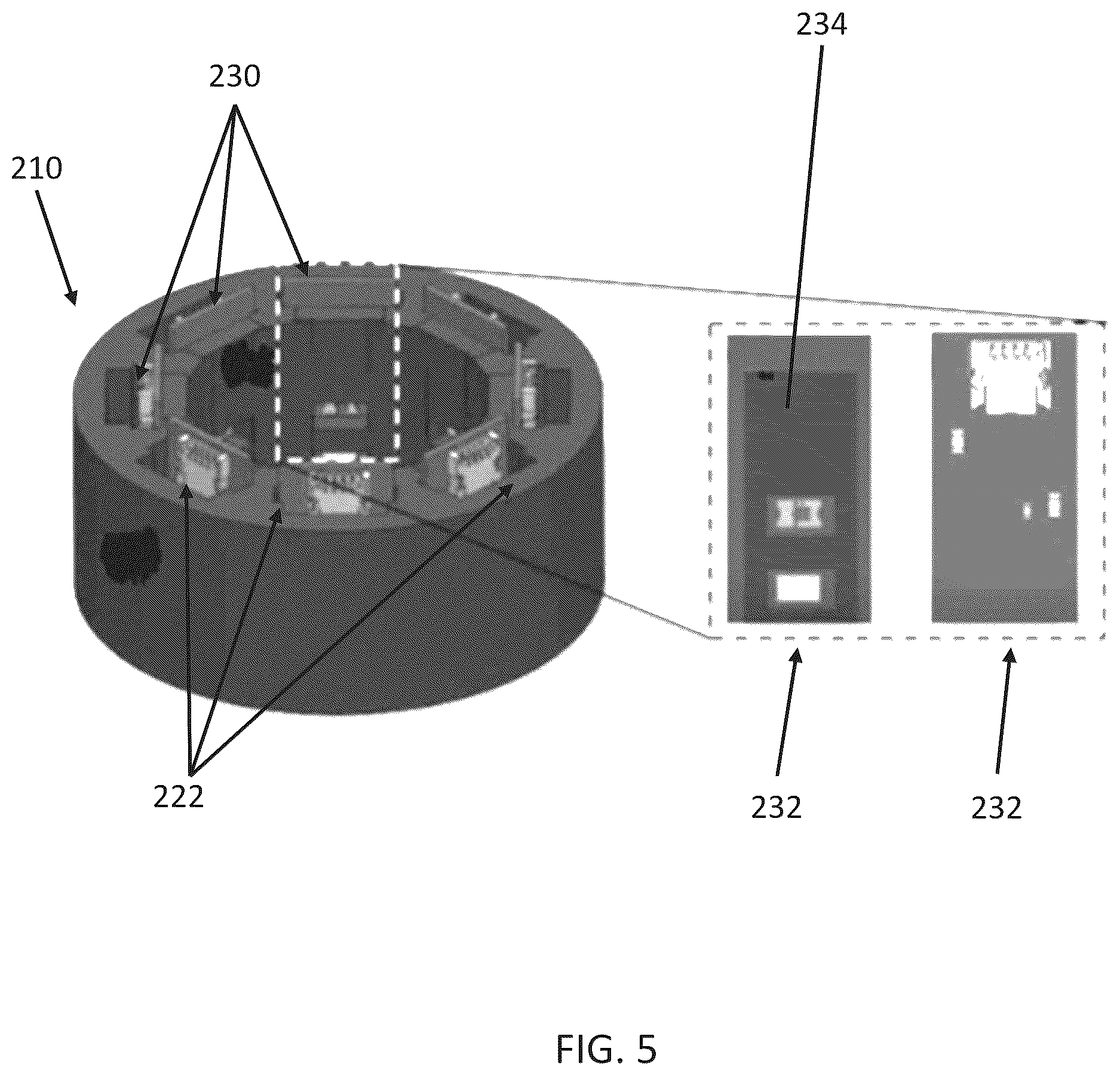 Patent US12322204 Figure 5 – Multispectral optical finger system for physiological measurements