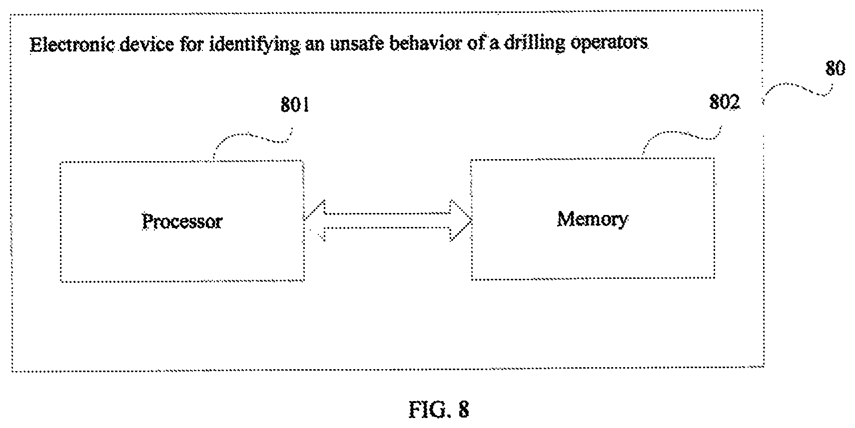Patent US12322207 Figure 6 – Method and device for identifying unsafe behavior of drilling operator