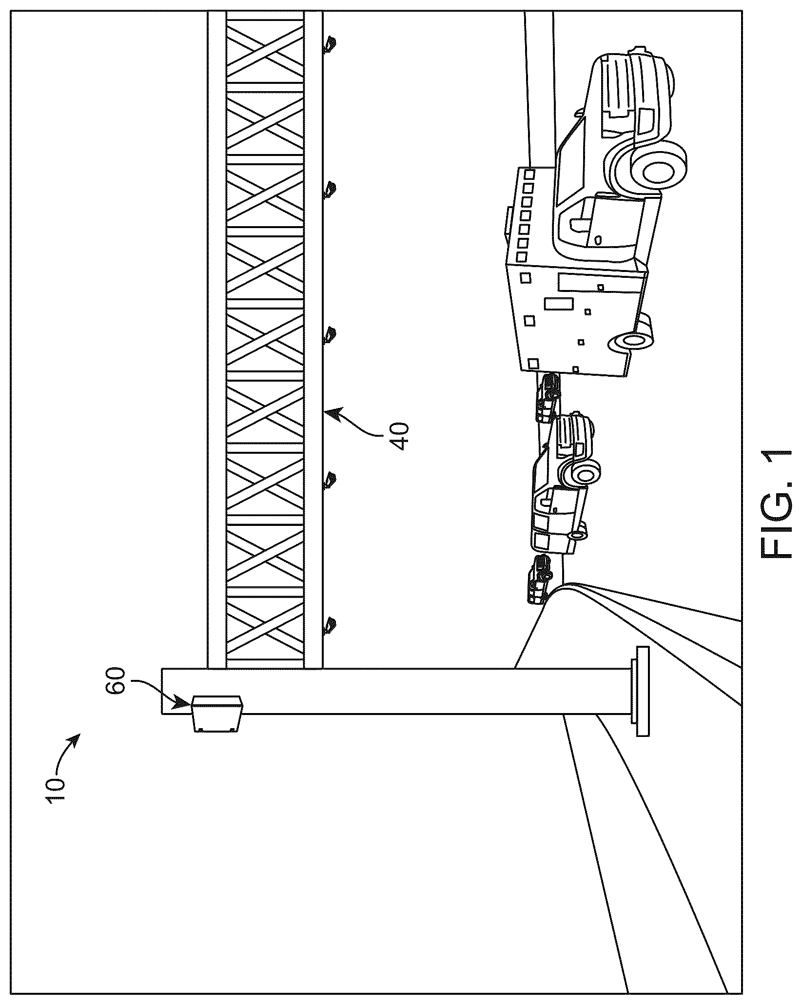 Patent US12322214 Figure 1 – System for tolling