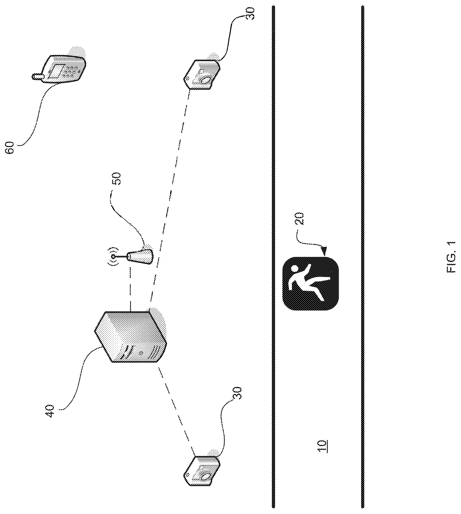 Patent US12322216 Figure 1 – Artificial intelligence-based timing, imaging, and tracking system for the participatory athletic event market