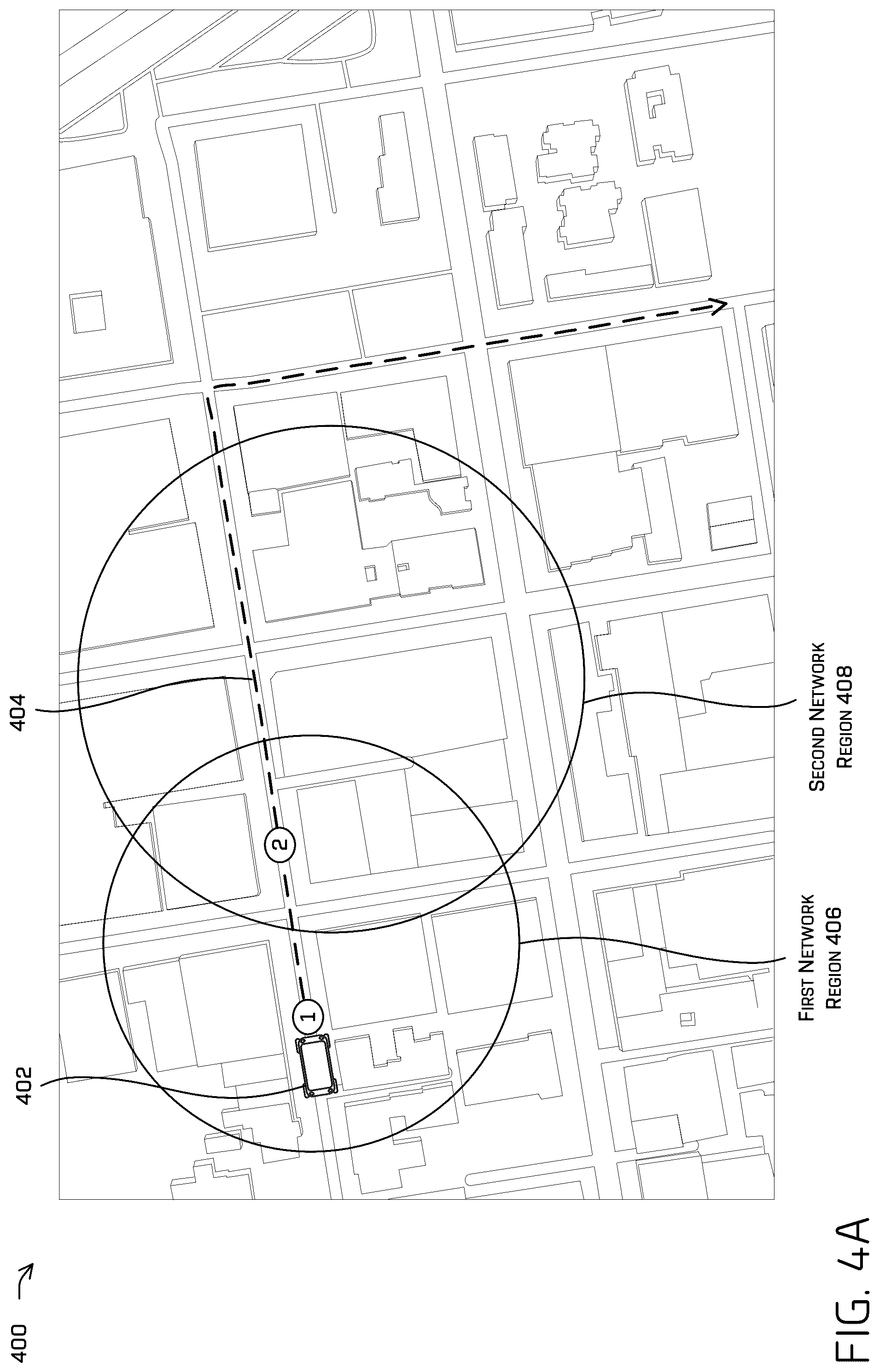 Patent US12322221 Figure 4 – Adaptive multi-network multi-band vehicle communications