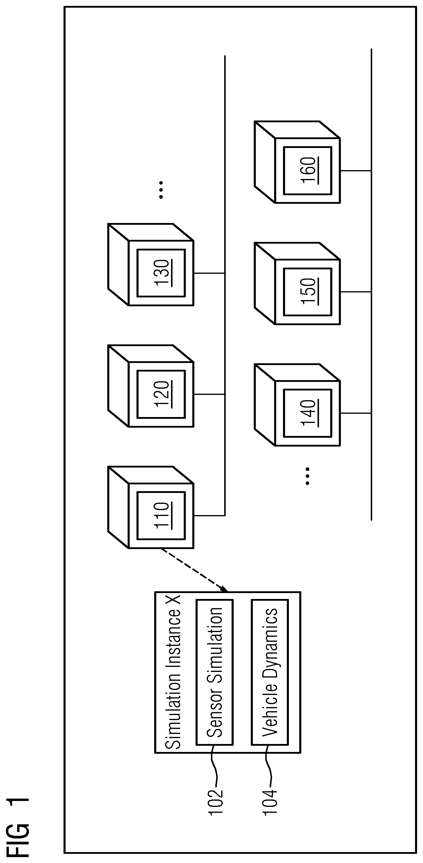 Patent US12322224 — System, device and method for testing autonomous vehicles — Figure 1