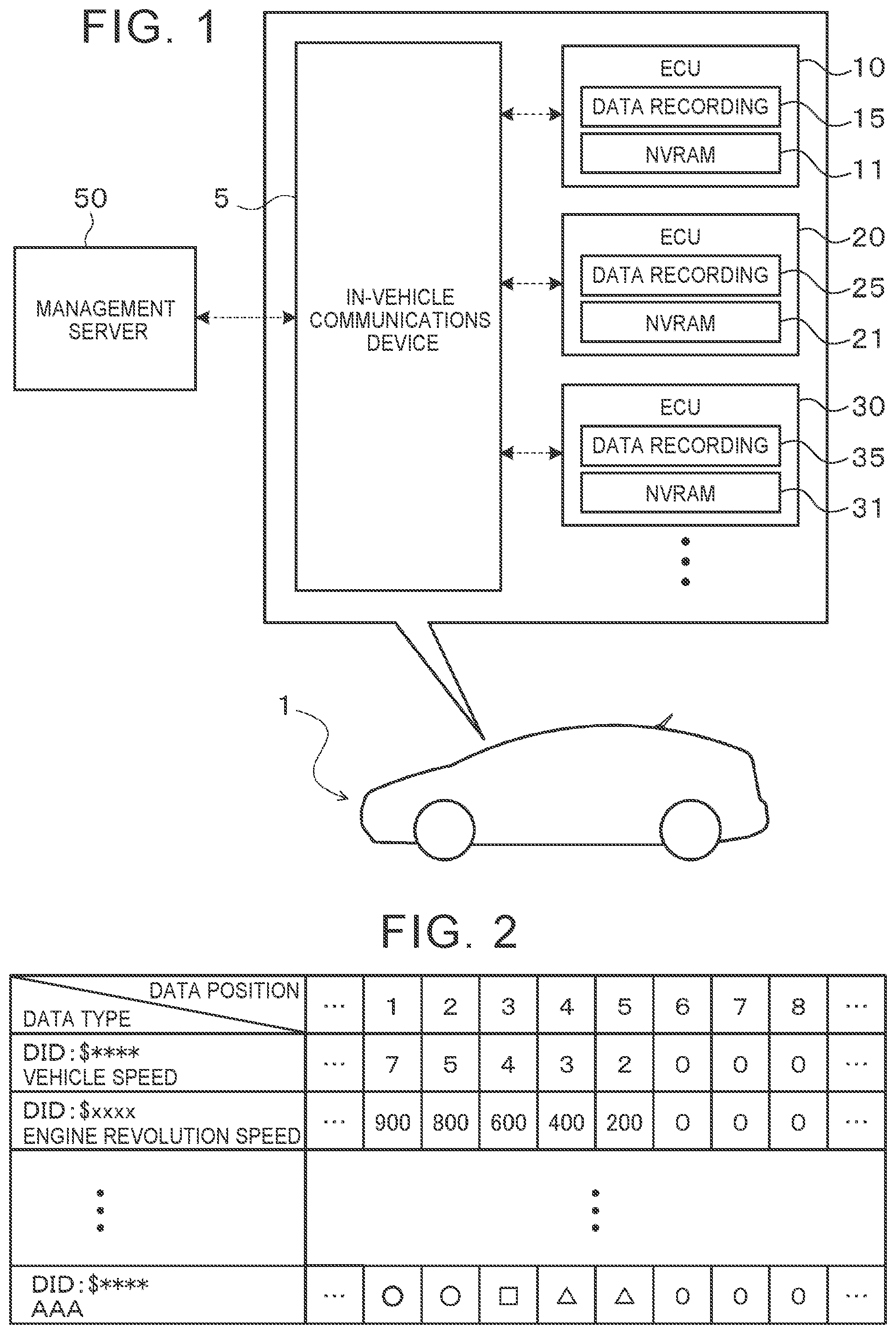 Patent US12322227 Figure 1 – Data recording device and method