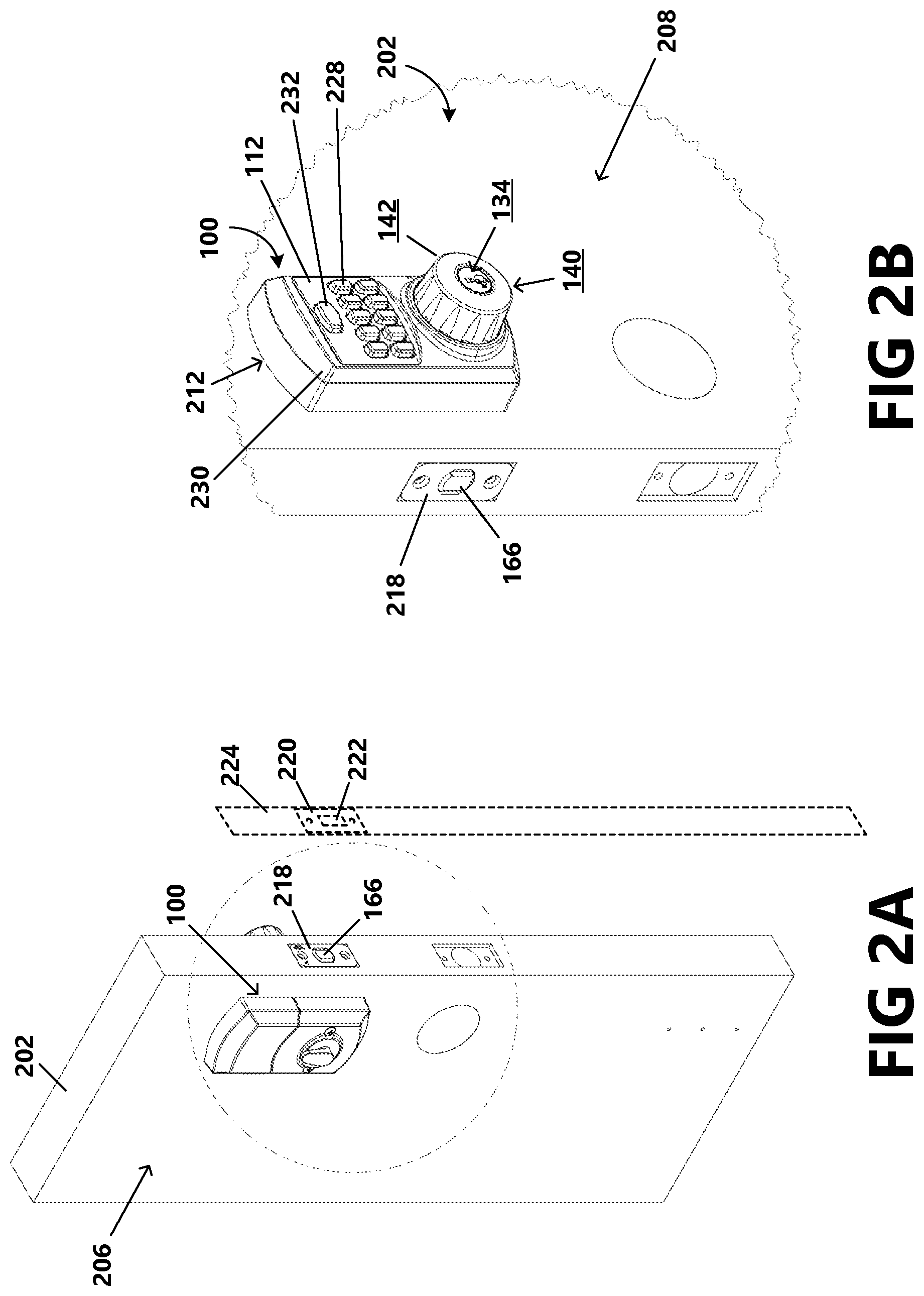 Patent US12322231 Figure 2 – Manual electronic deadbolt