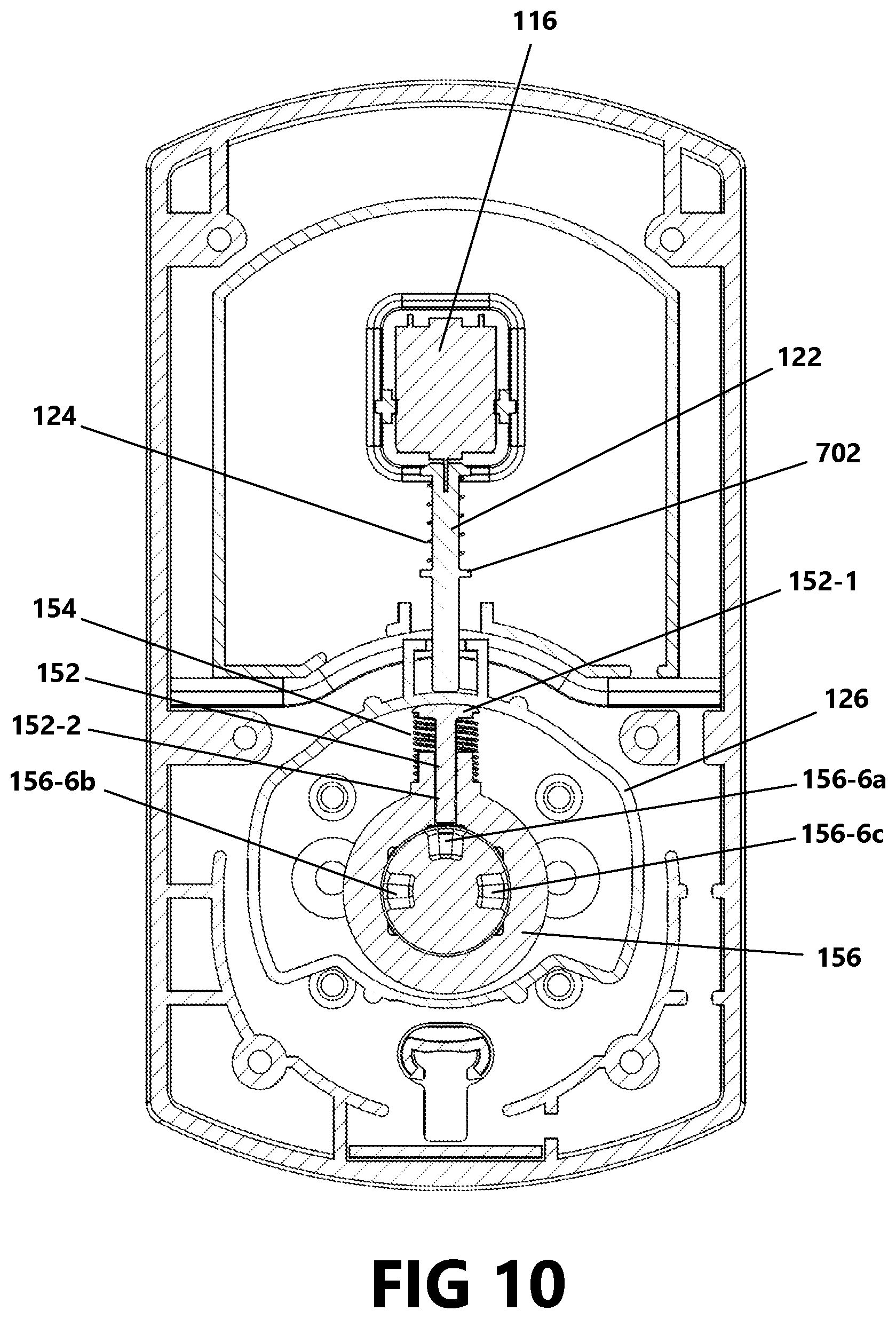 Patent US12322231 Figure 12 – Manual electronic deadbolt