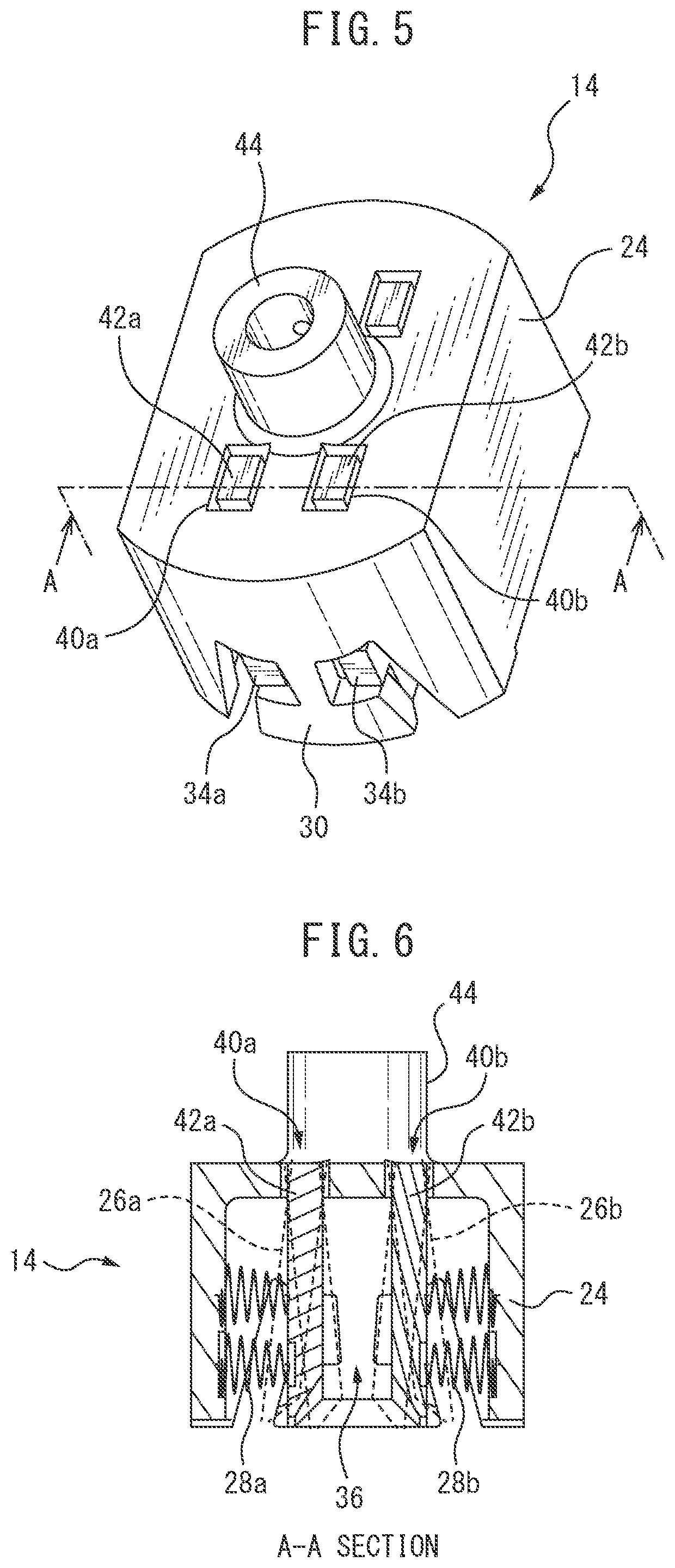 Patent US12322232 Figure 3 – Knob holding structure and smart lock