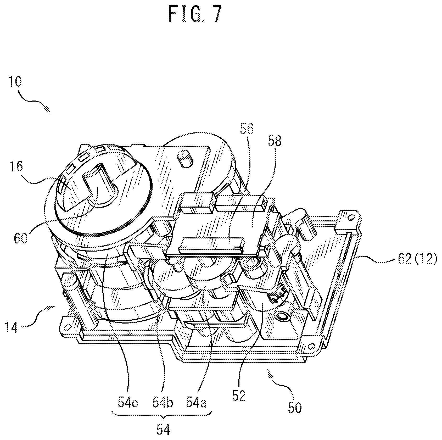 Patent US12322232 Figure 4 – Knob holding structure and smart lock