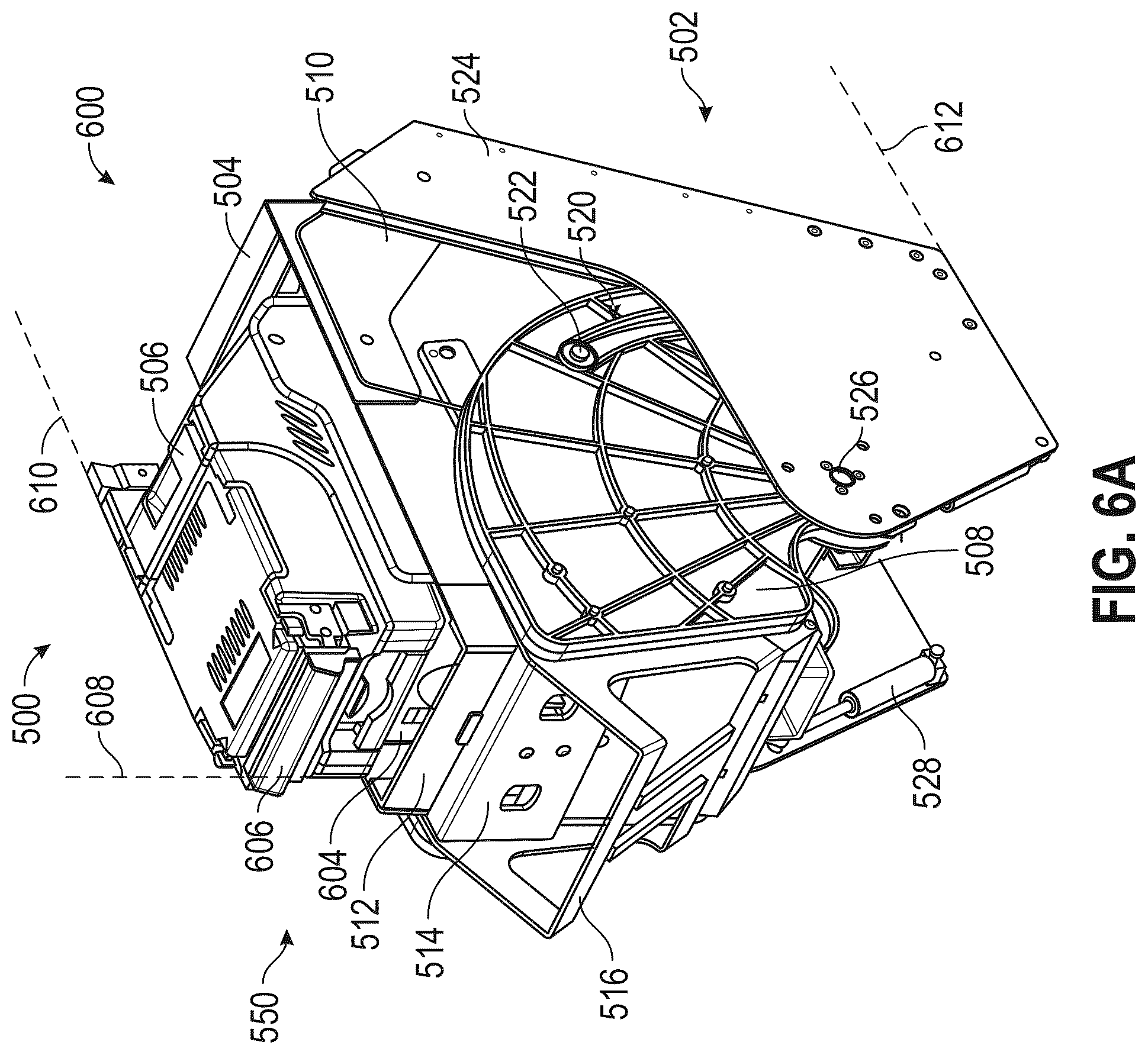 Patent US12322235 Figure 9 – Bill validator mount for electronic gaming machines