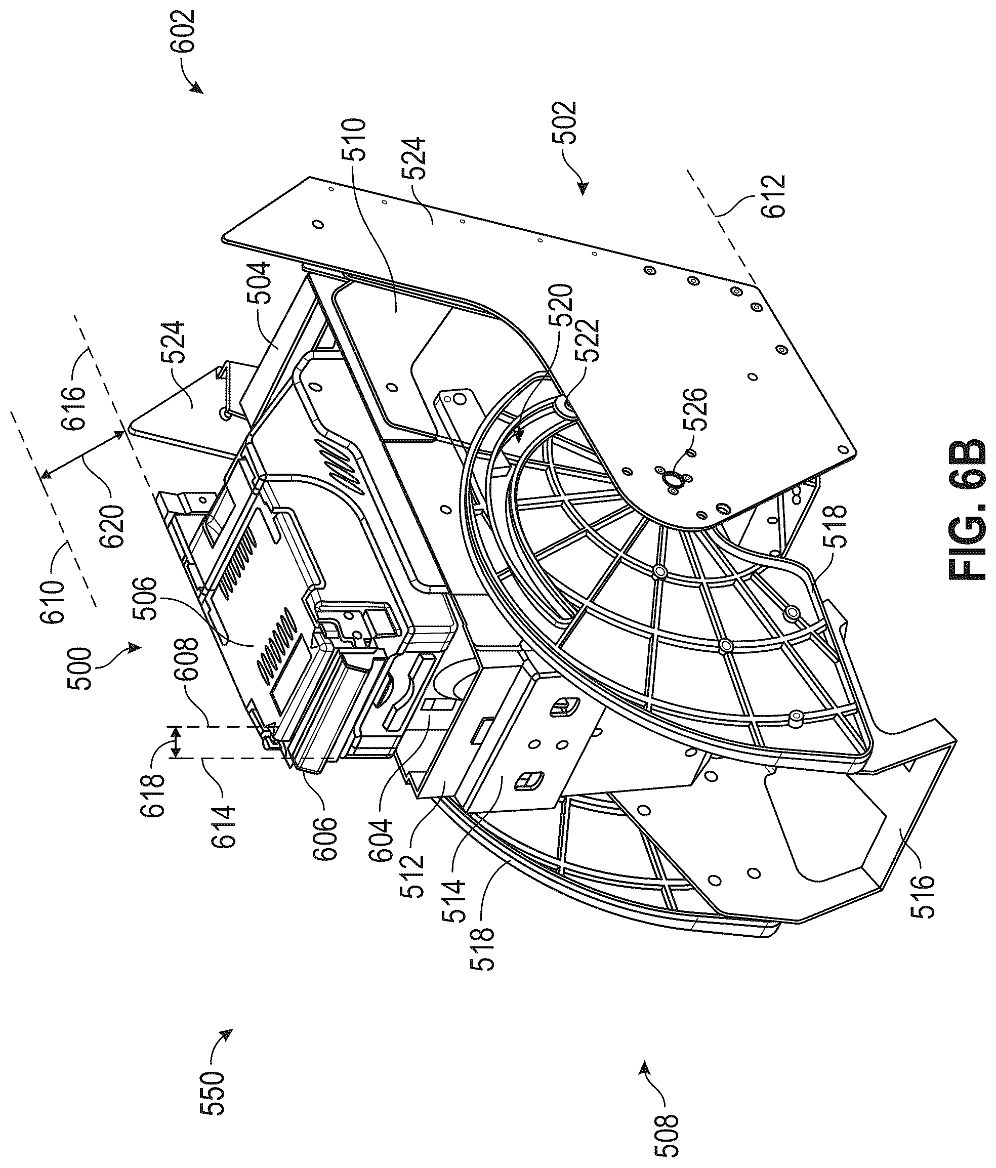 Patent US12322235 Figure 10 – Bill validator mount for electronic gaming machines