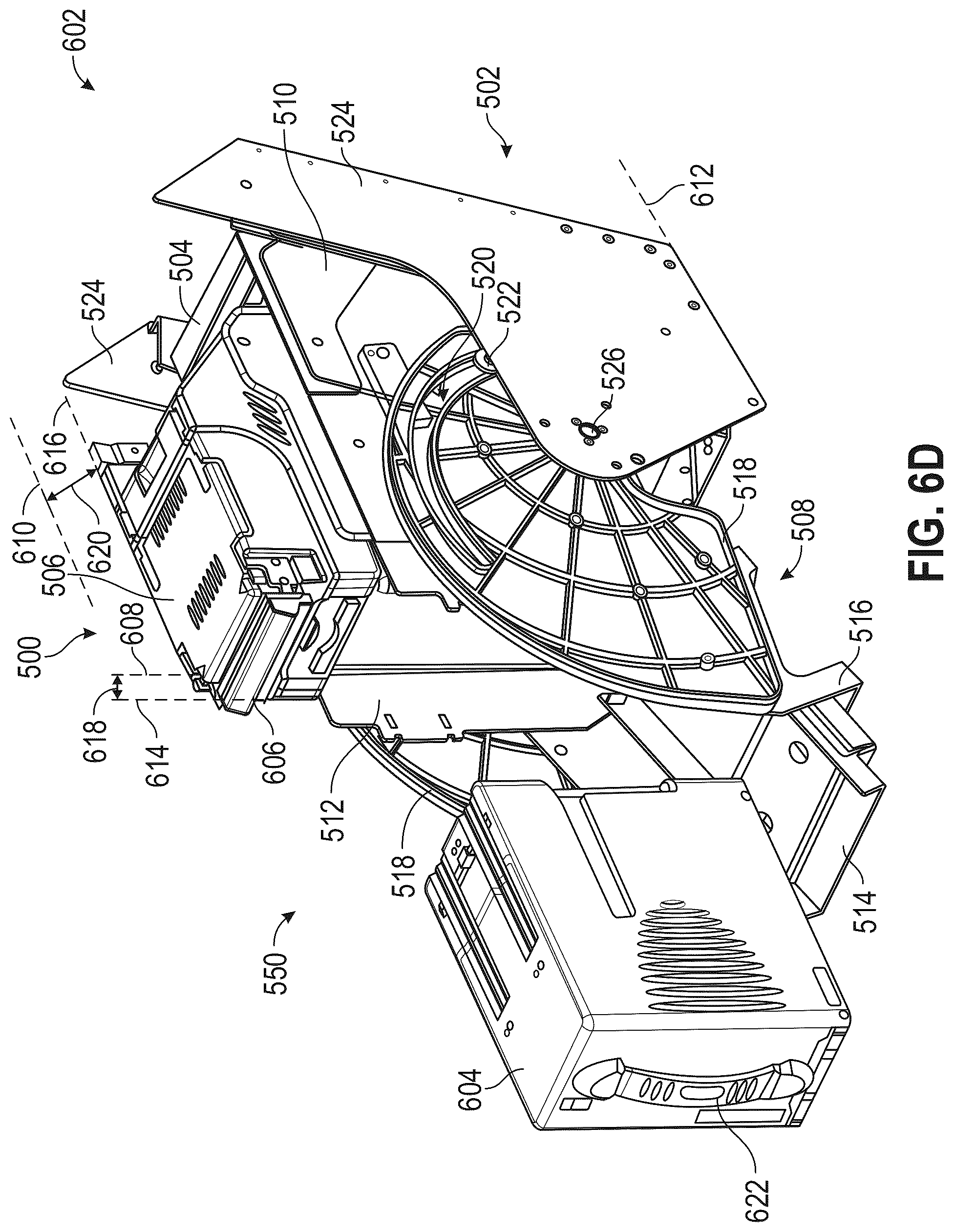 Patent US12322235 Figure 12 – Bill validator mount for electronic gaming machines