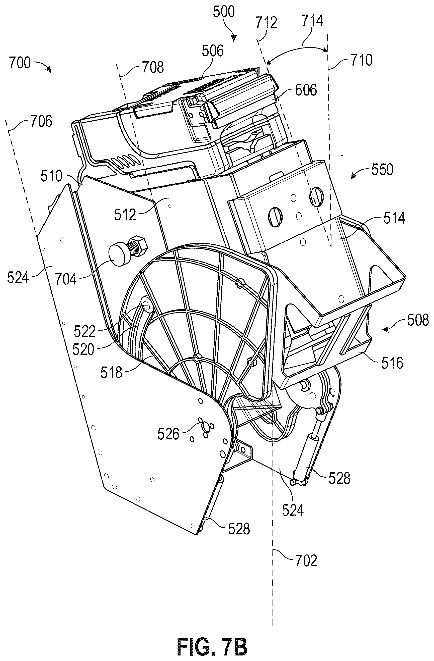 Patent US12322235 Figure 16 – Bill validator mount for electronic gaming machines