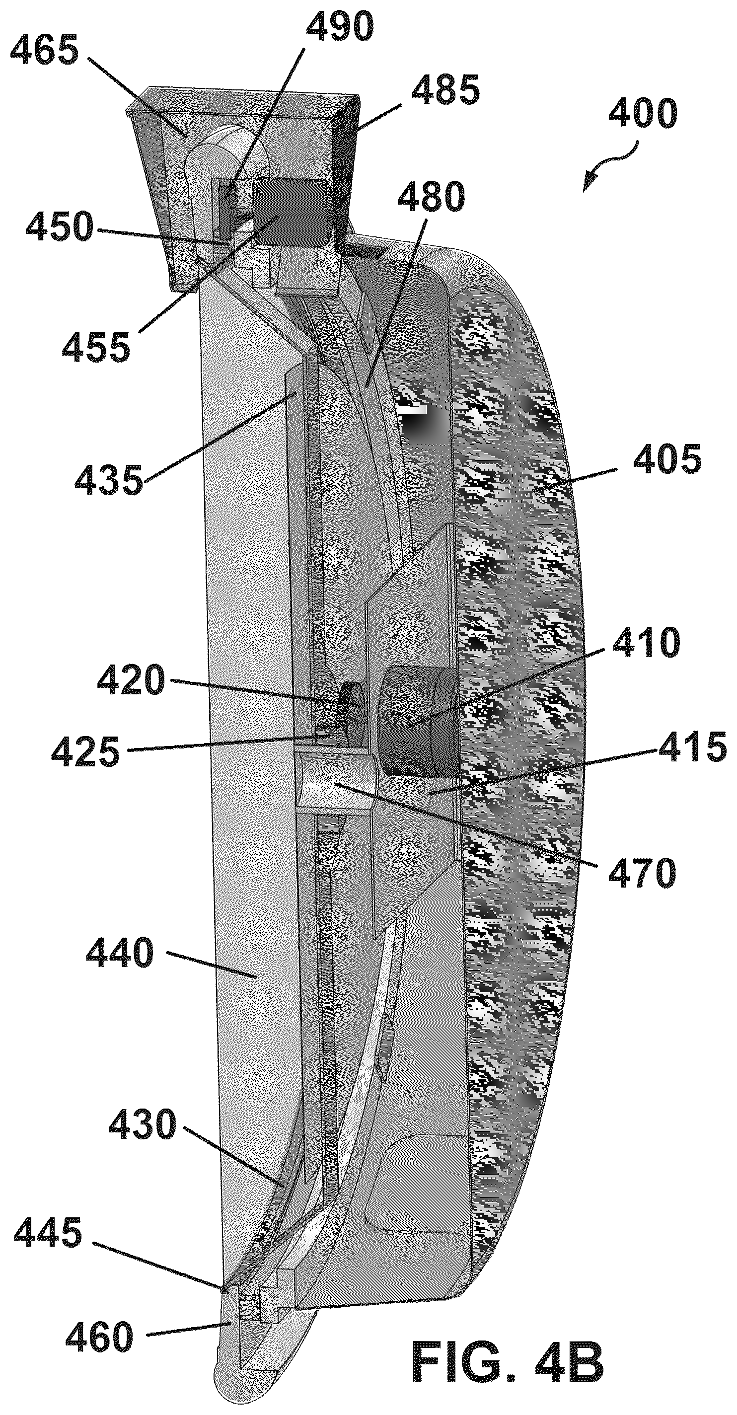 Patent US12322240 Figure 5 – Mechanical wheel with rotatable mechanical bezel