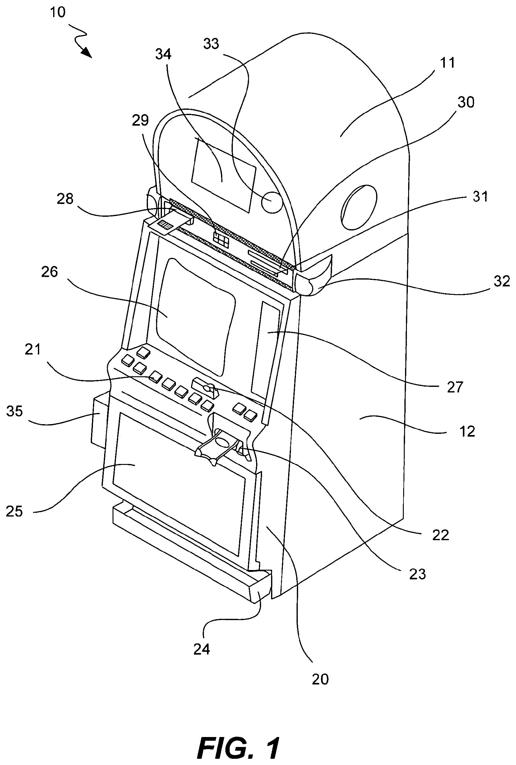 Patent US12322241 Figure 1 – Multi-account access device