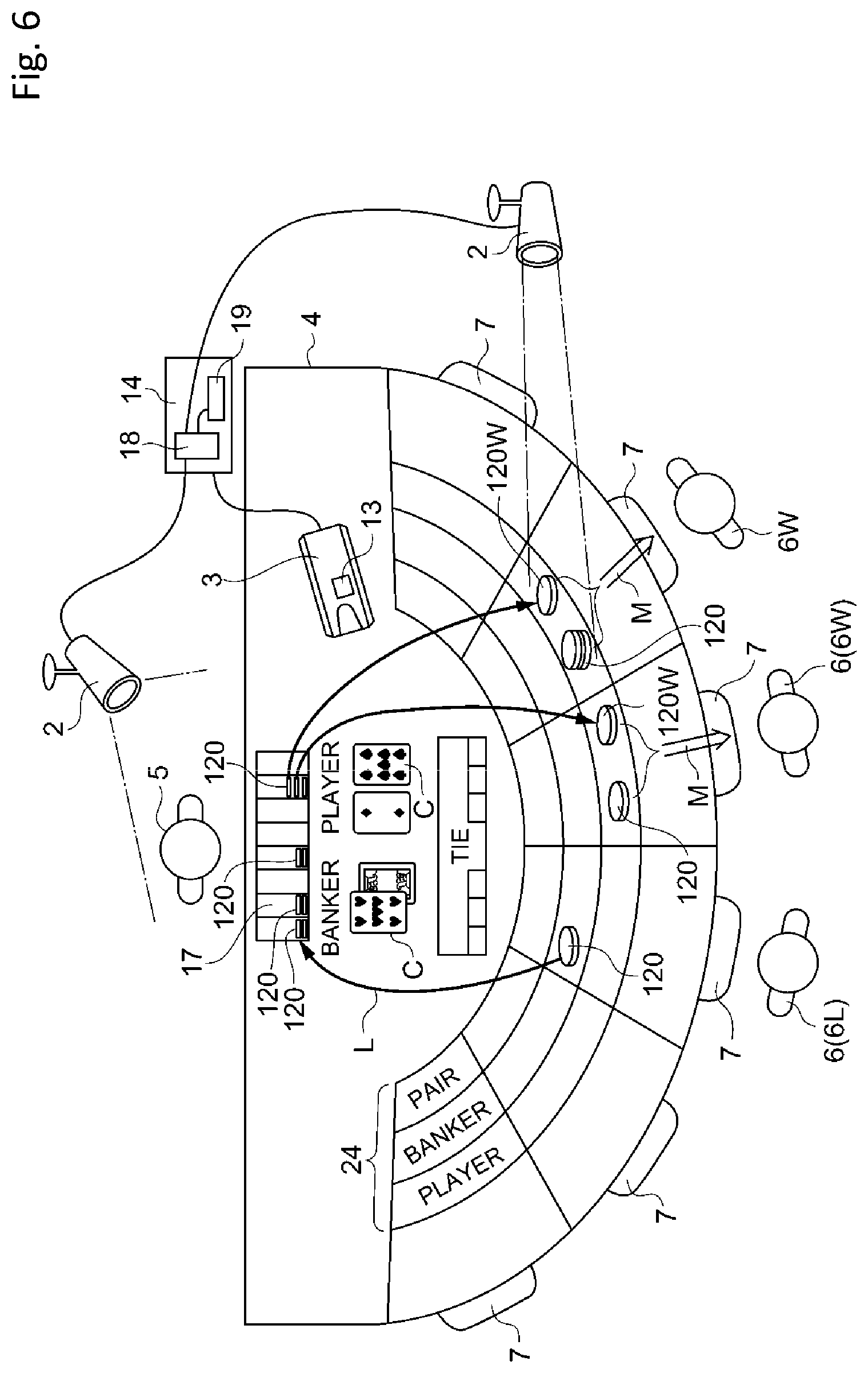 Patent US12322247 Figure 8 – Management system of substitute currency for gaming