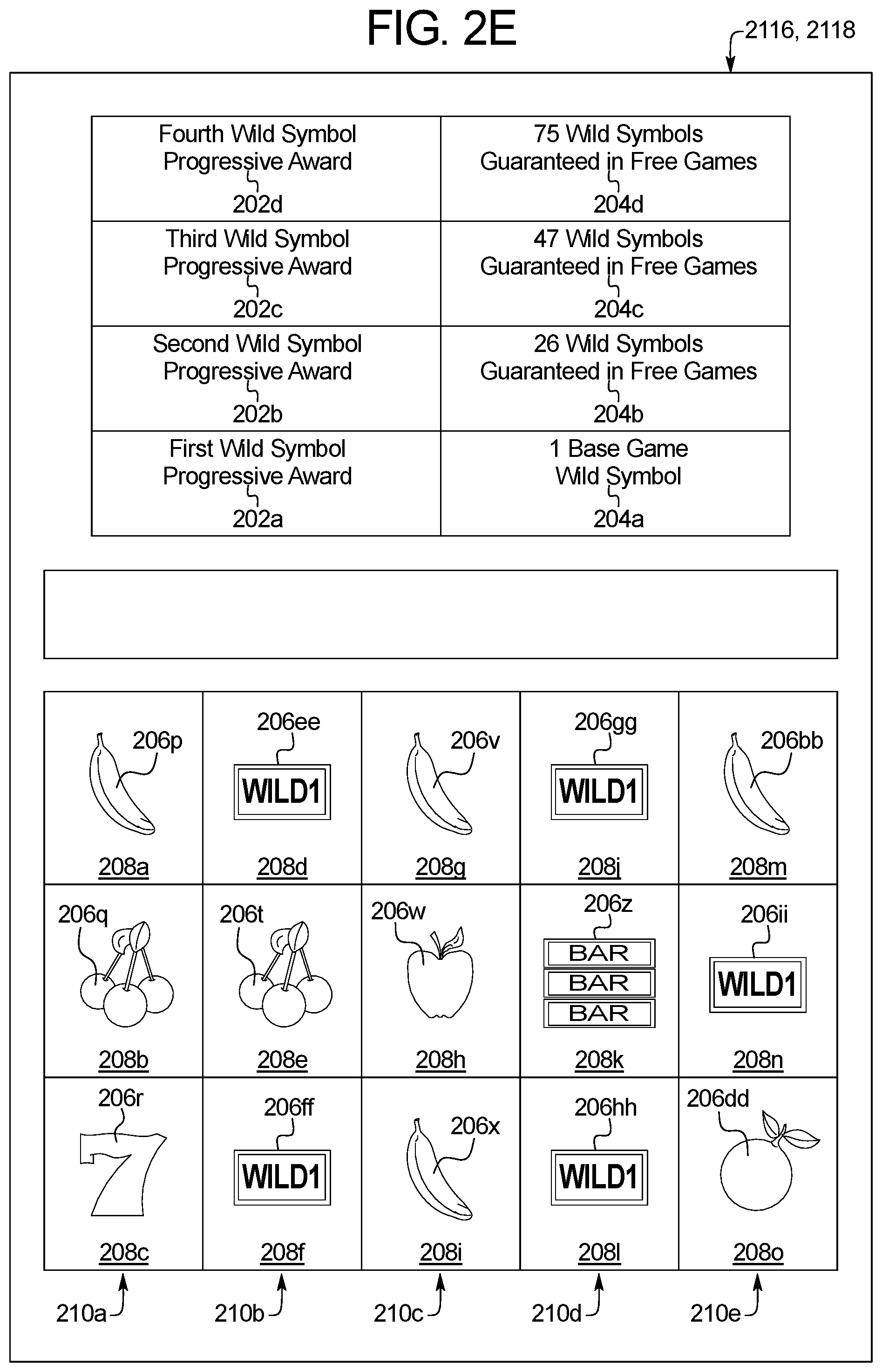Patent US12322252 Figure 6 – Gaming system and method with awards associated with guaranteed symbol generations