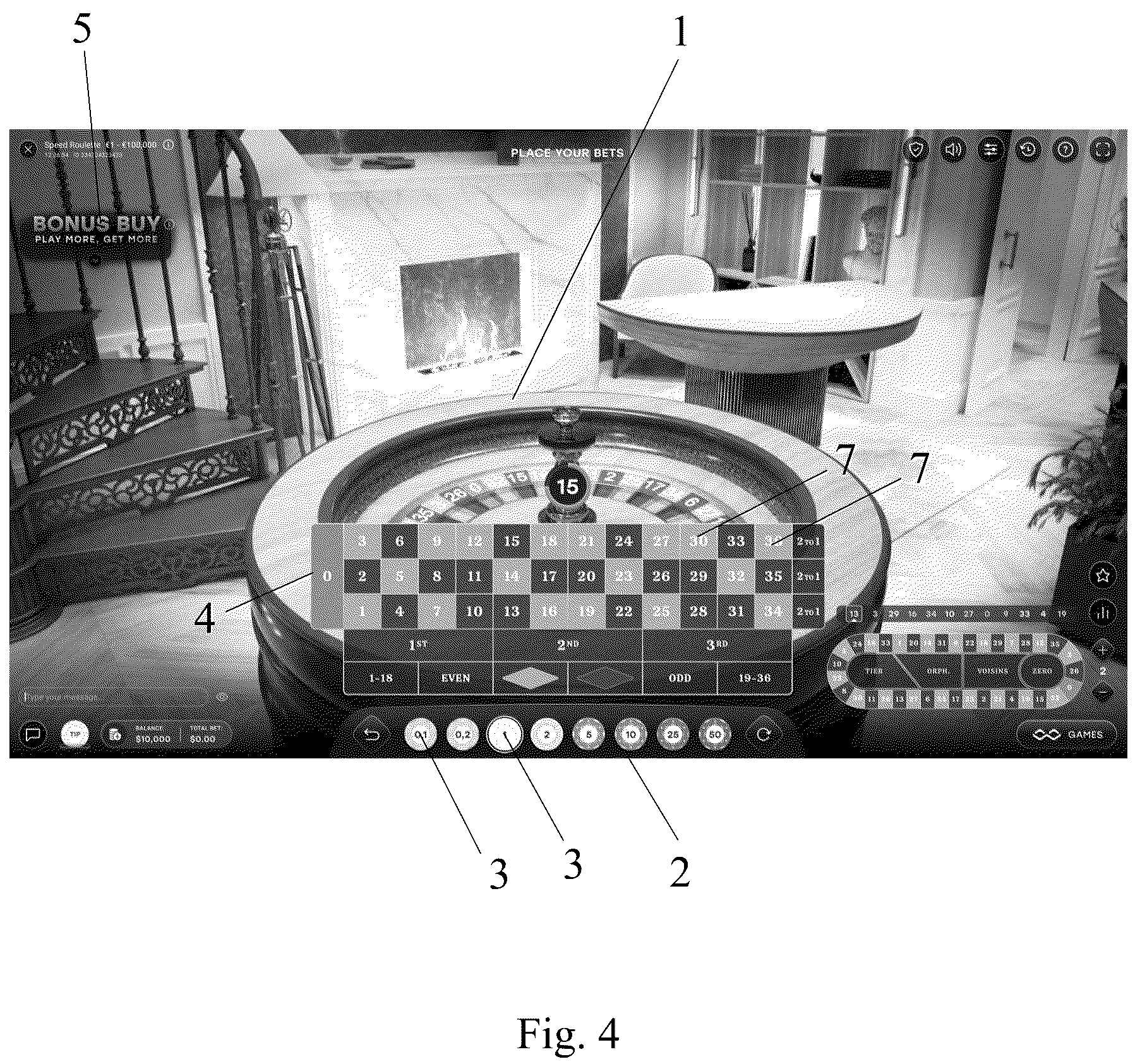 Patent US12322254 Figure 4 – Method of operating a gaming system