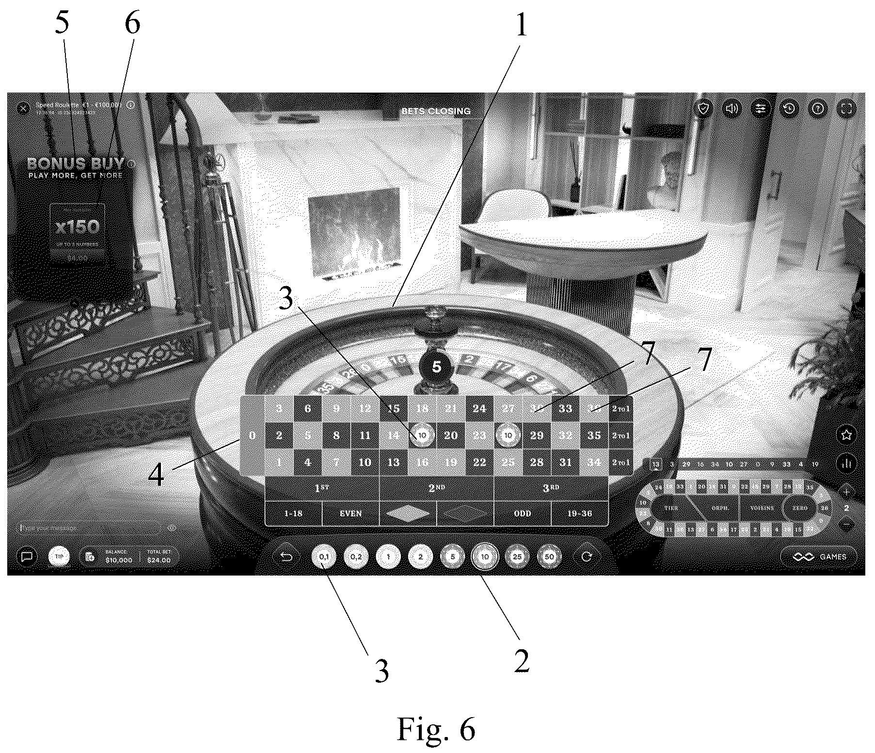 Patent US12322254 Figure 6 – Method of operating a gaming system