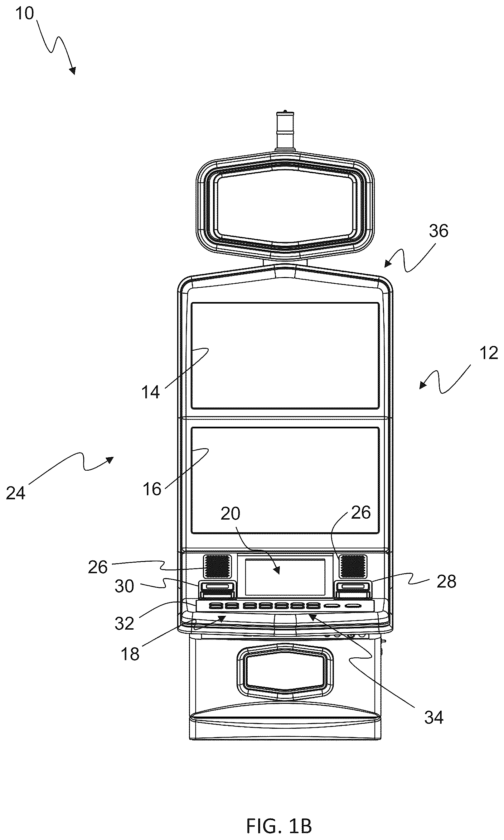 Patent US12322257 Figure 2 – Gaming machine, control method for machine, and program for gaming machine
