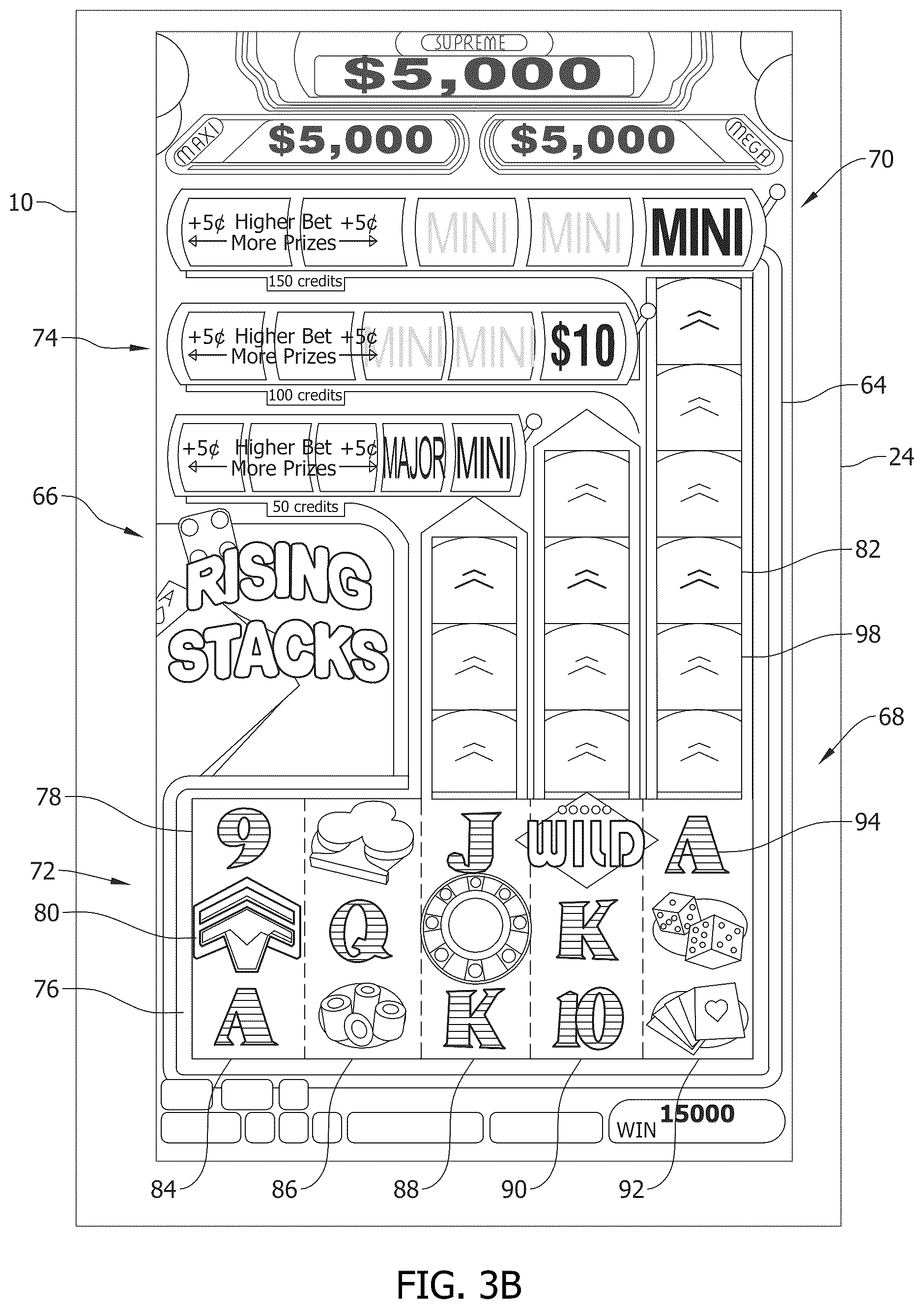 Patent US12322257 Figure 7 – Gaming machine, control method for machine, and program for gaming machine