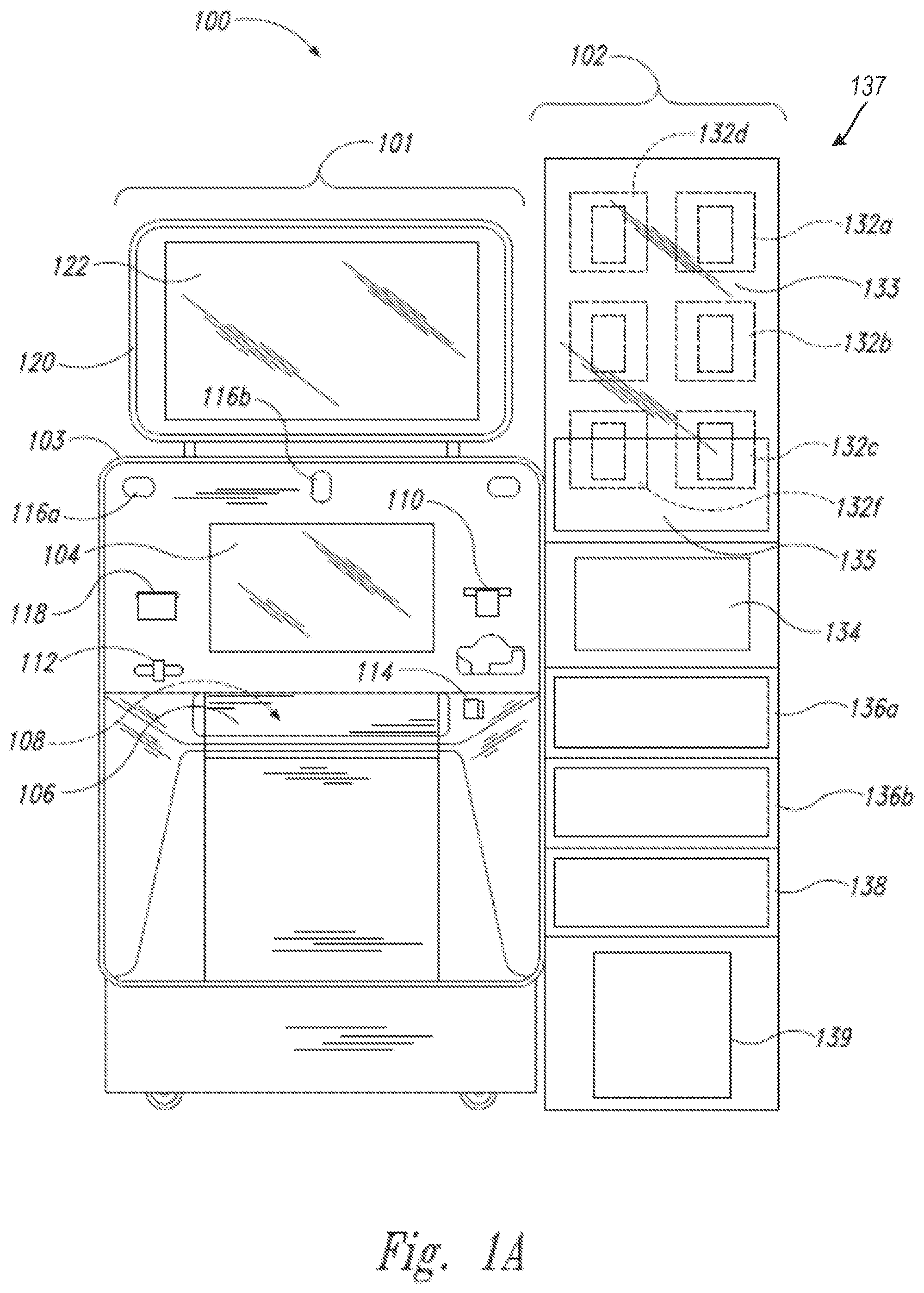 Patent US12322259 Figure 1 – Systems and methods for vending and/or purchasing mobile phones and other electronic devices