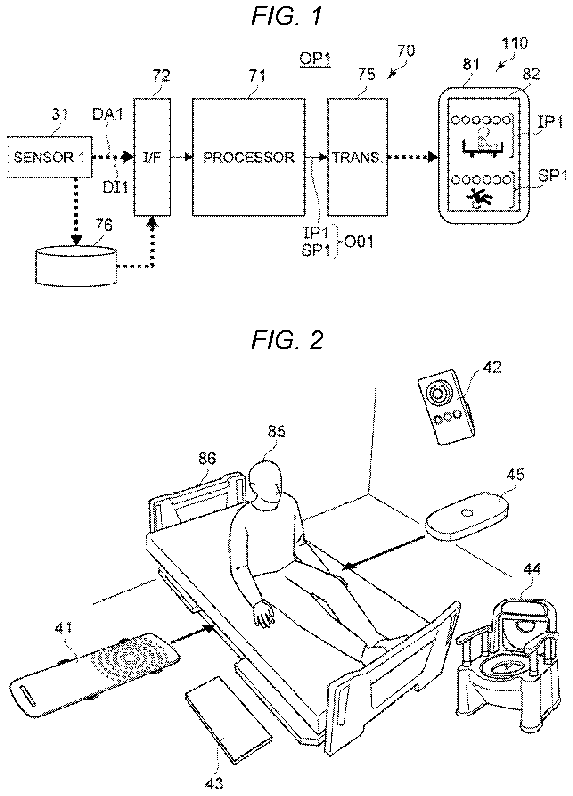 Patent US12322264 Figure 1 – Data processor, care support system, and data processing method