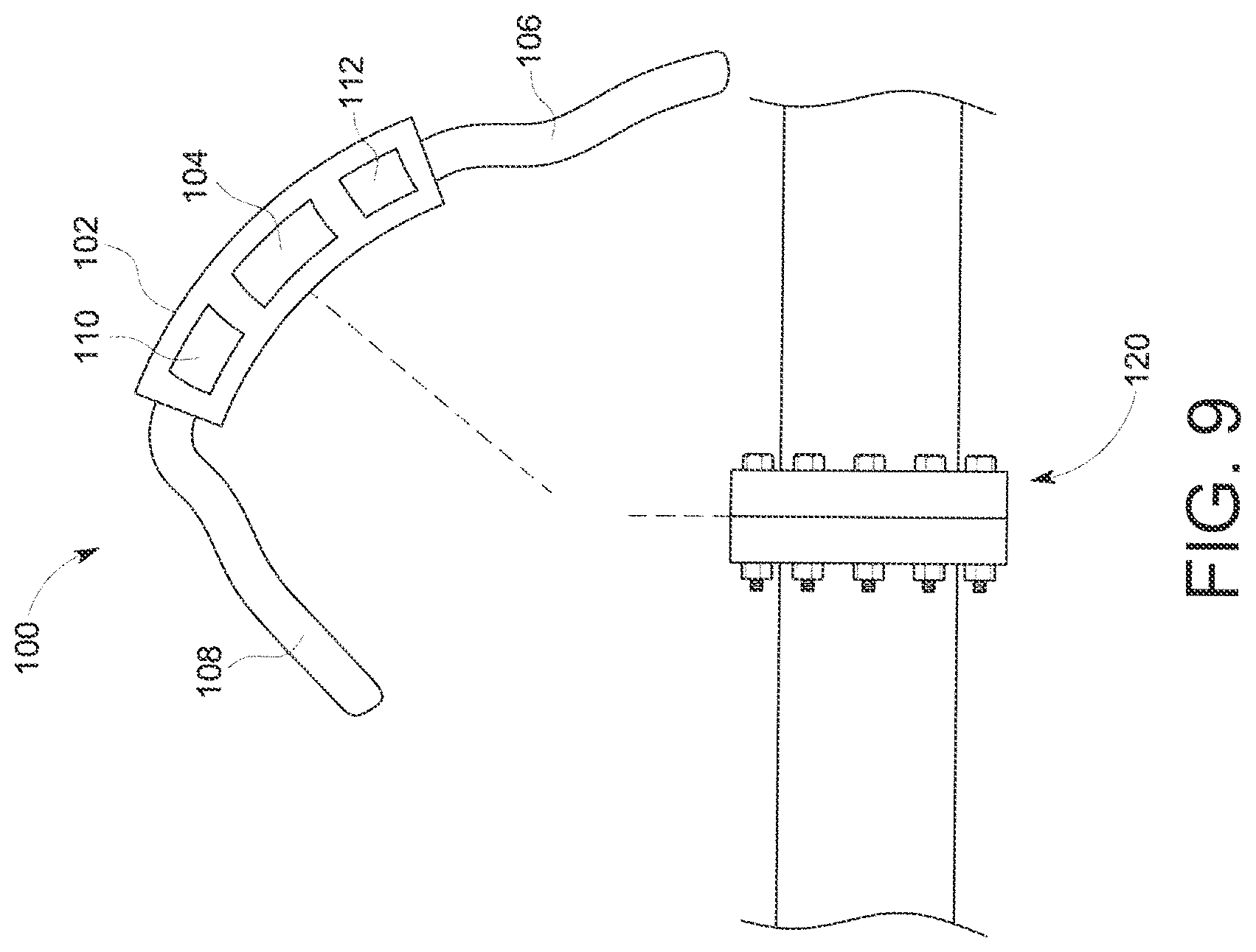 Patent US12322266 Figure 9 – Monitoring chemicals and gases along pipes, valves and flanges