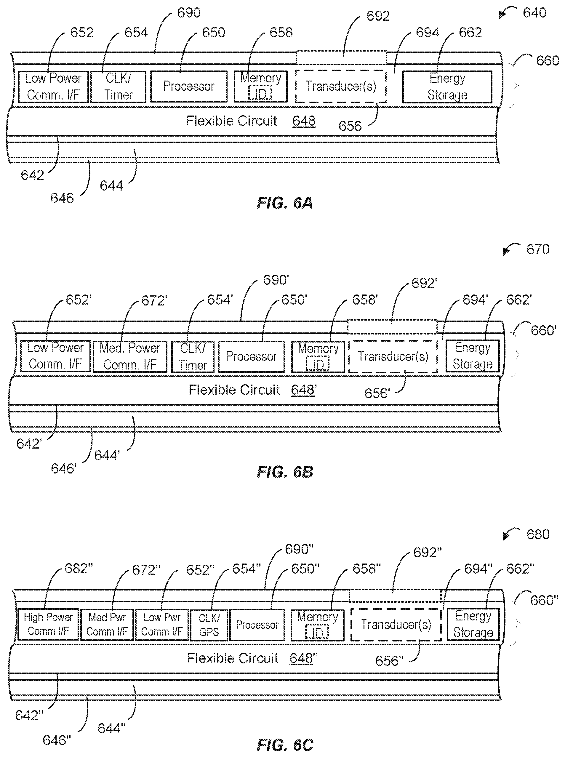 Patent US12322269 Figure 6 – Wireless tracking belts for asset tracking