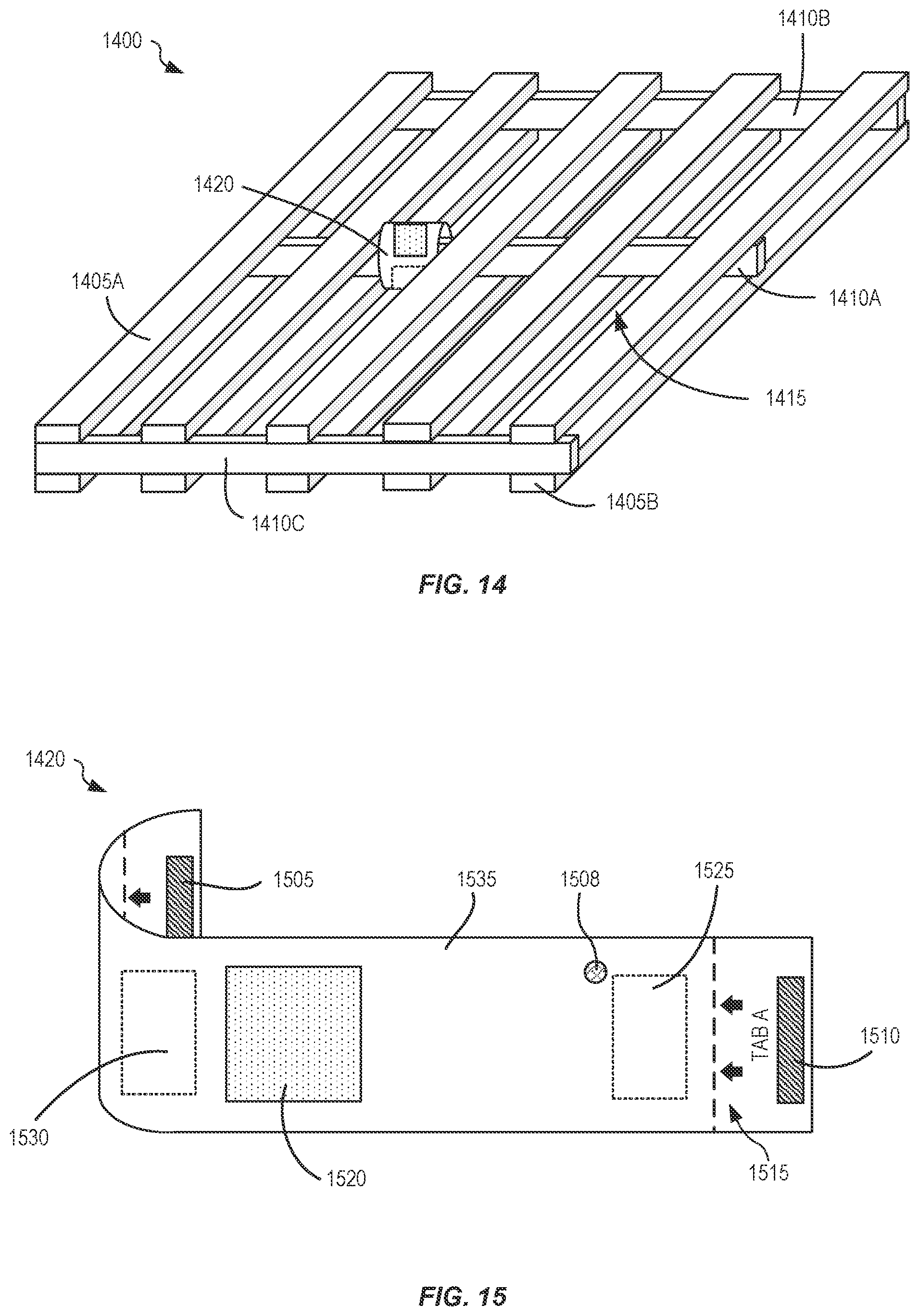 Patent US12322269 Figure 14 – Wireless tracking belts for asset tracking