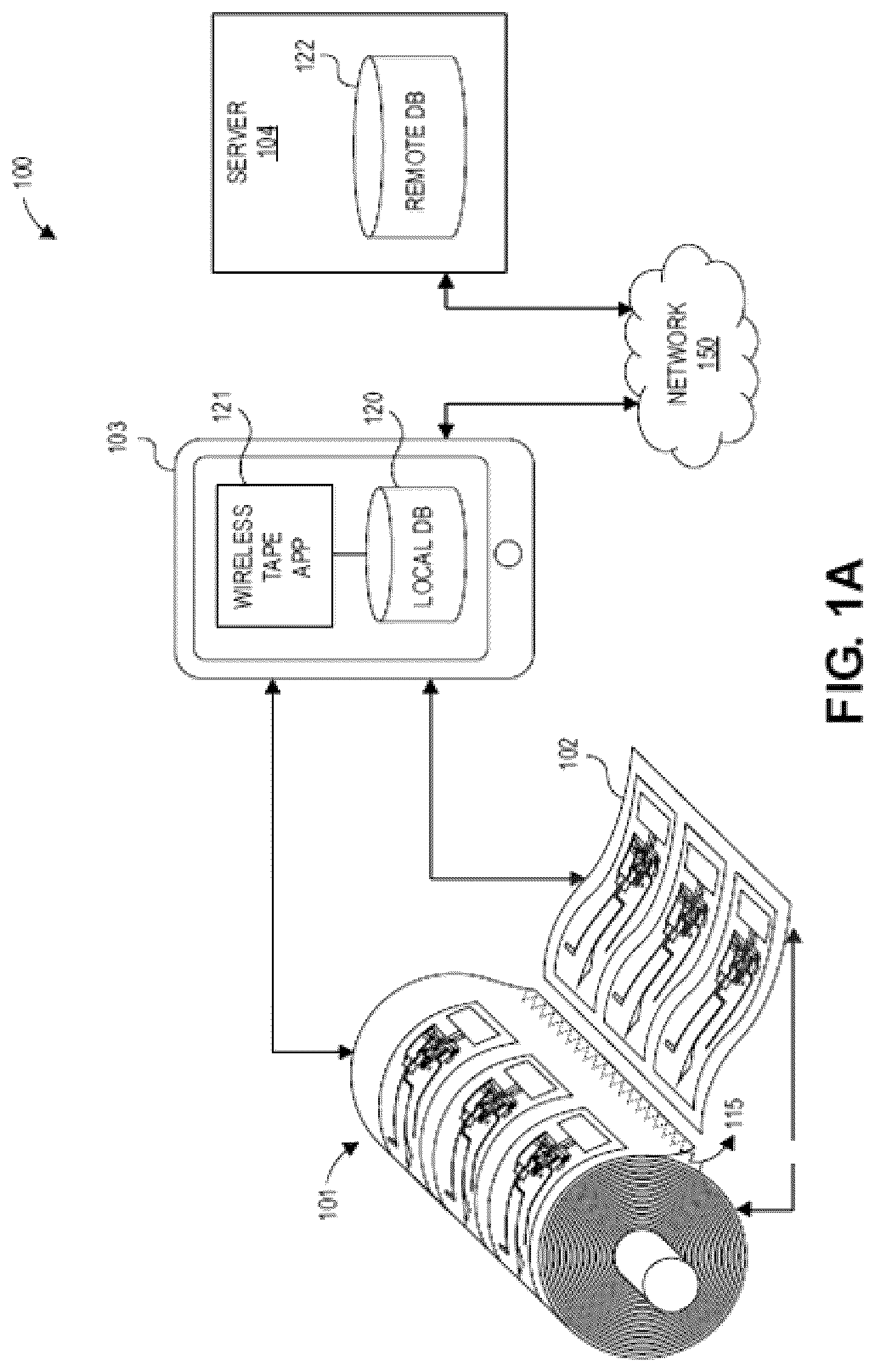 Patent US12322270 Figure 1 – Method of fabrication of low-power electronic tape for tracking items