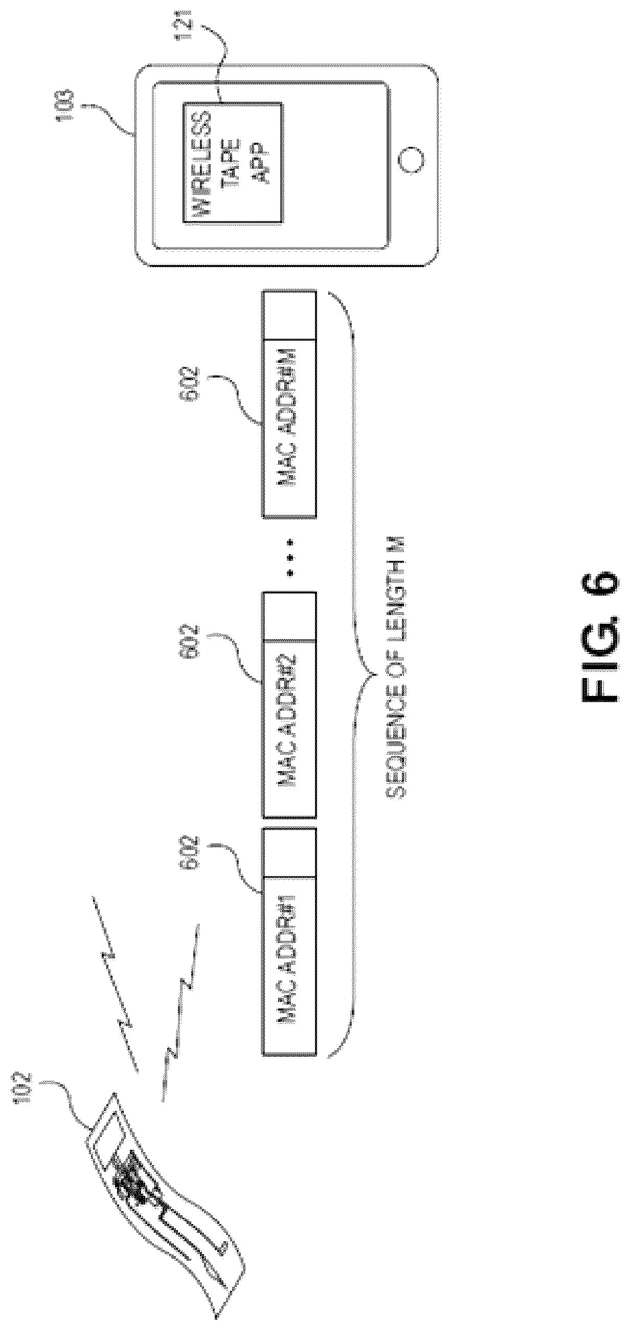 Patent US12322270 Figure 8 – Method of fabrication of low-power electronic tape for tracking items