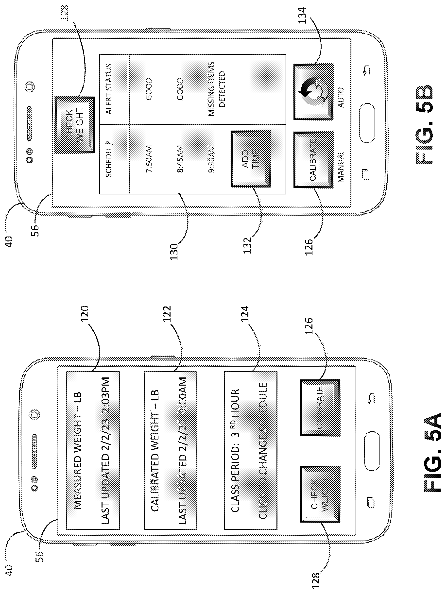 Patent US12322271 Figure 5 – Device for notifying user about missing items from a bag