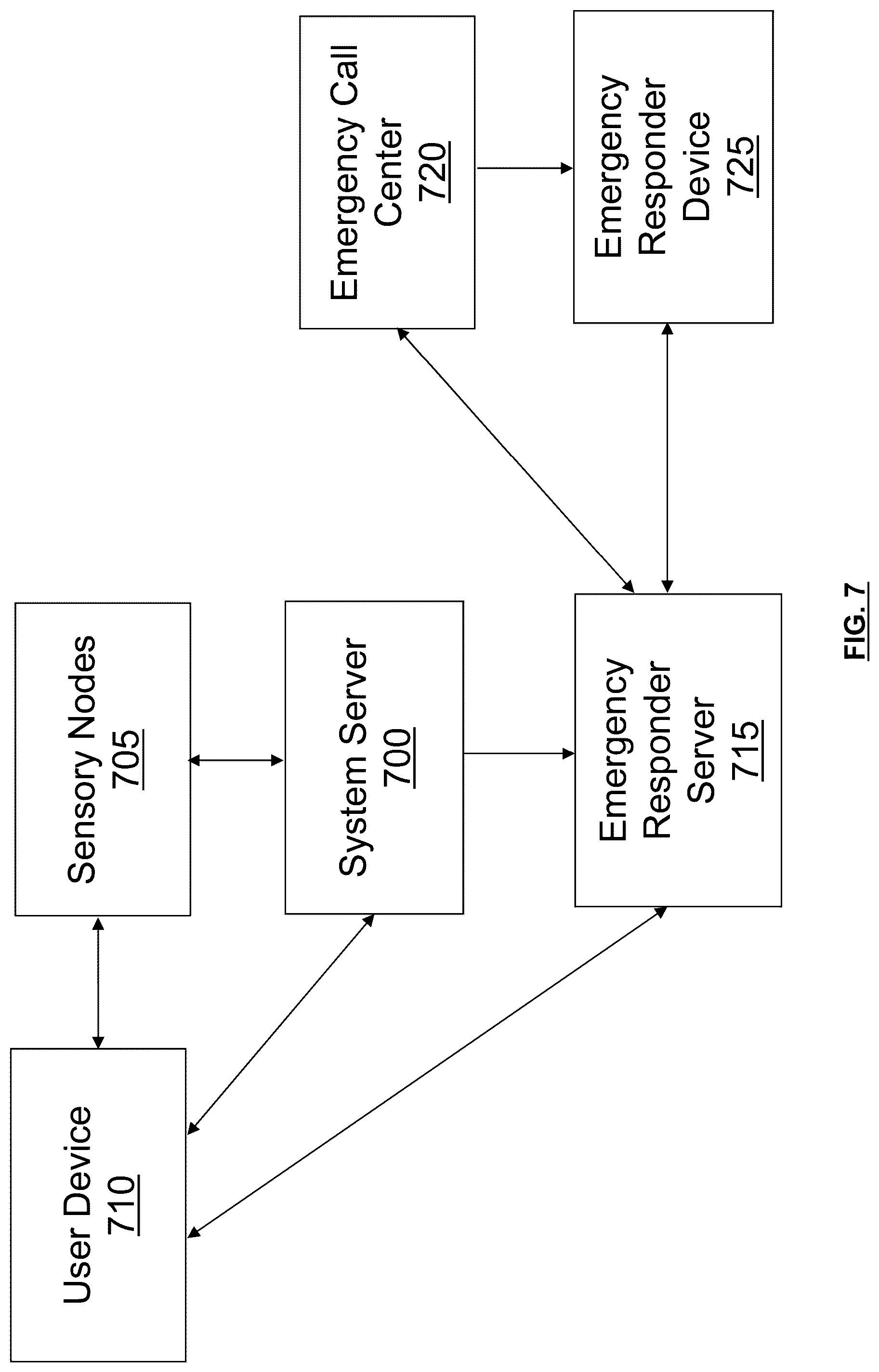 Patent US12322278 Figure 6 – Evacuation system