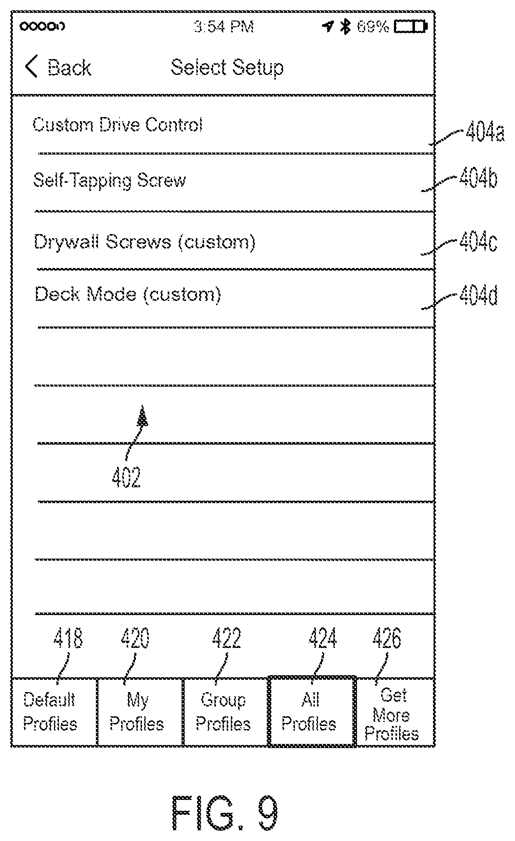 Patent US12322280 Figure 10 – Power tool profile sharing and permissions