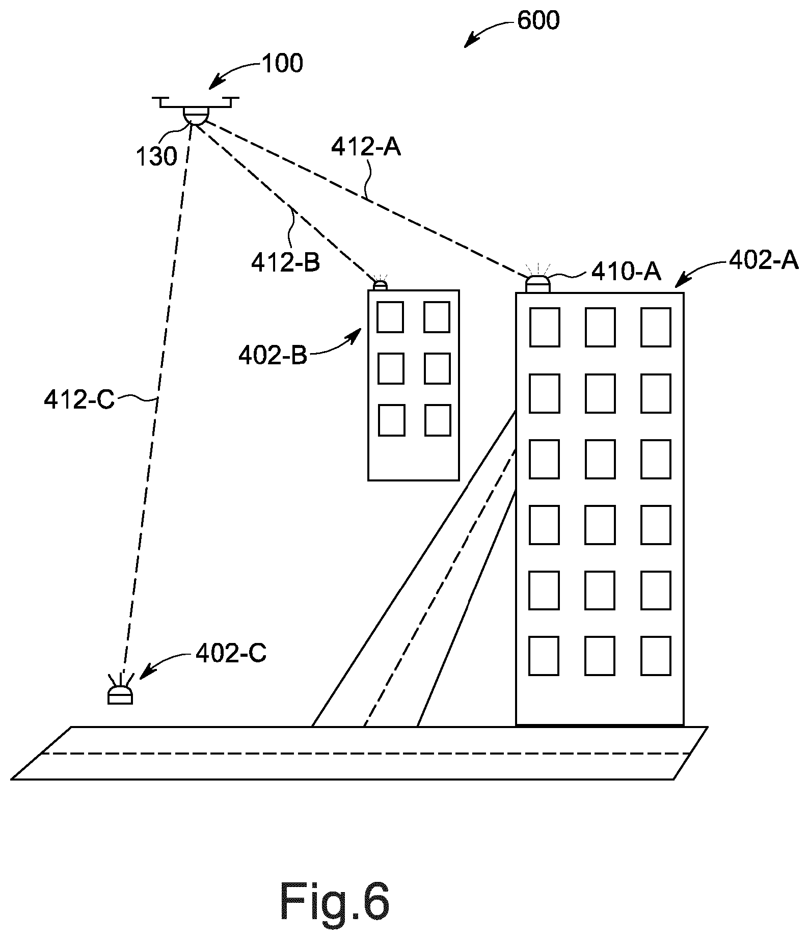 Patent US12322293 Figure 6 – Apparatuses and methods for collision avoidance