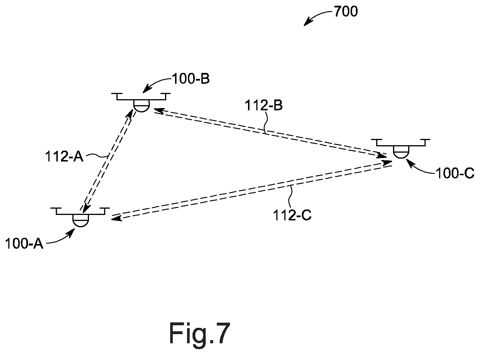 Patent US12322293 Figure 7 – Apparatuses and methods for collision avoidance