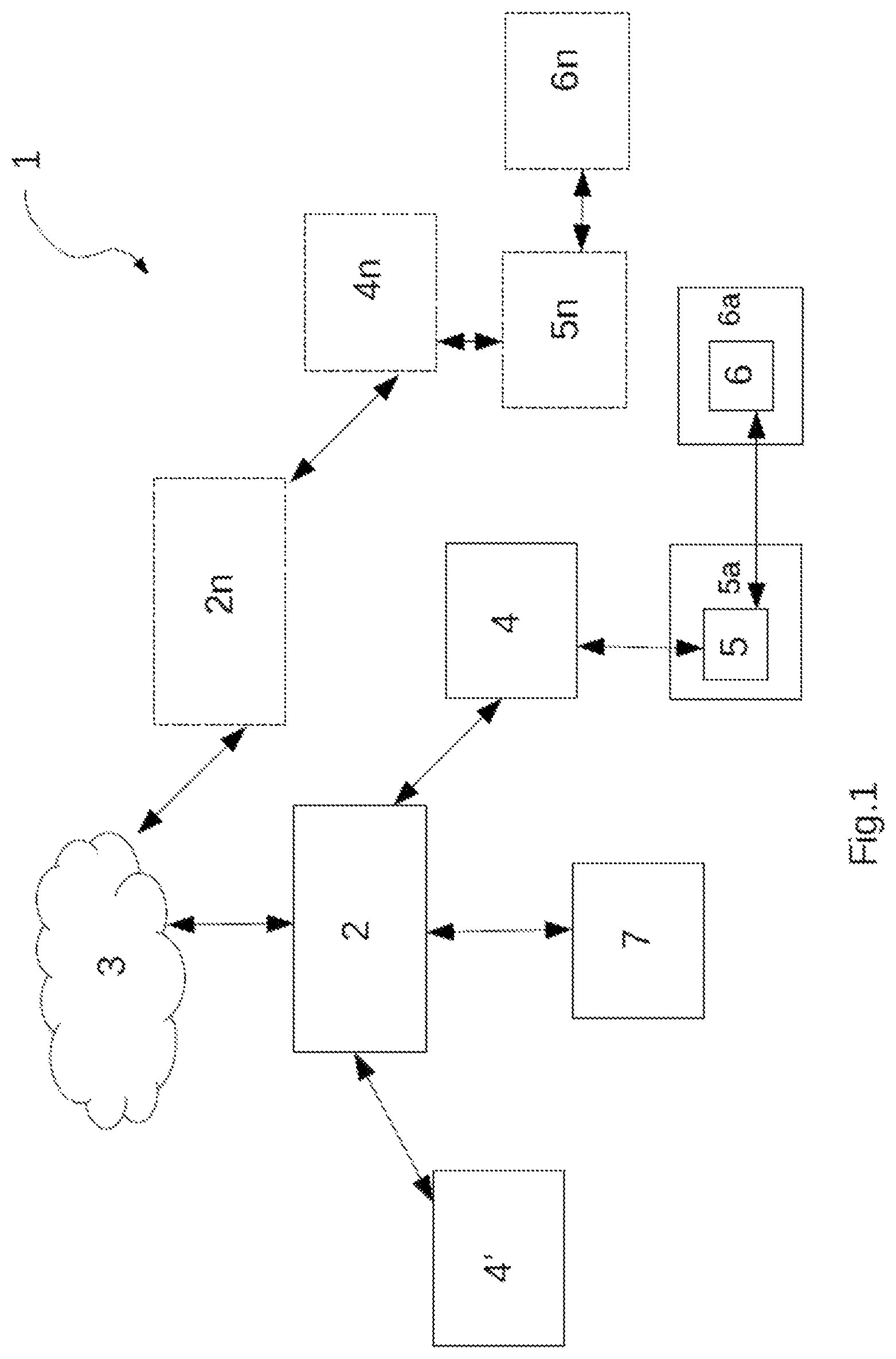 Patent US12322297 Figure 1 – Orientation aid system for blind people