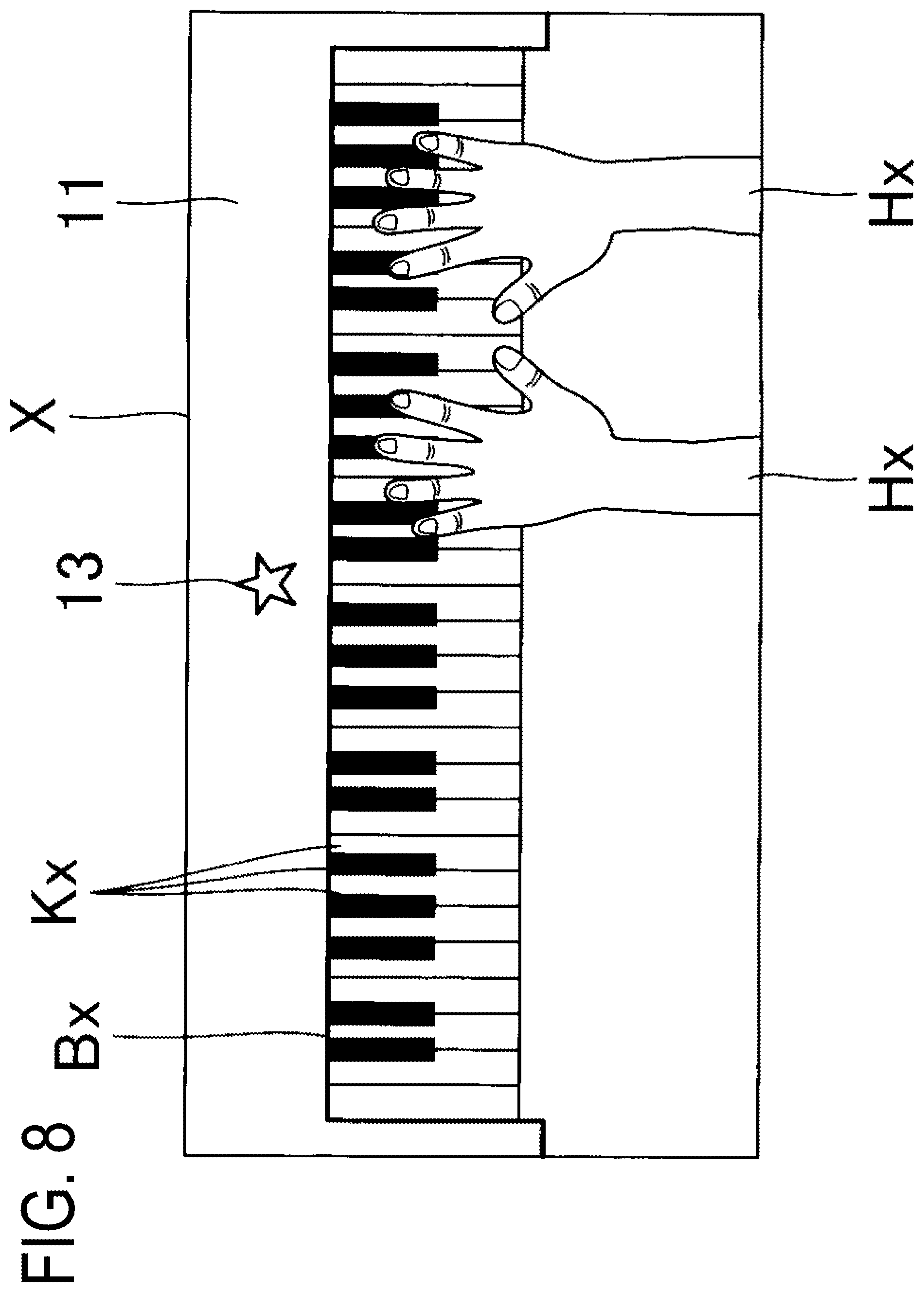 Patent US12322300 Figure 8 – Information processing system and computer system implemented method of processing information